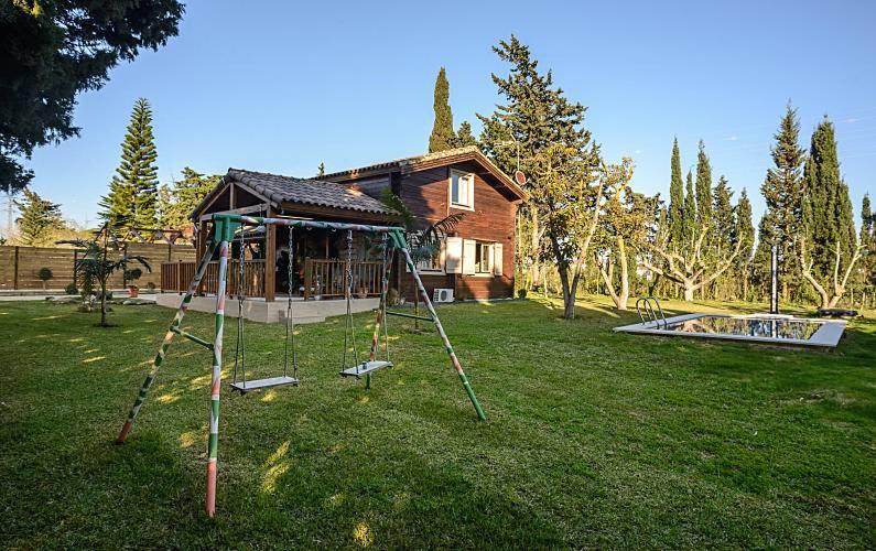 Villa casa de madera