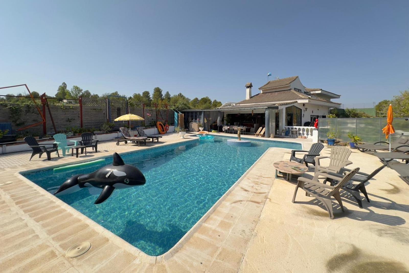 El Refujio maison independante avec vraie piscine privée au sel chauffee pas de chlore