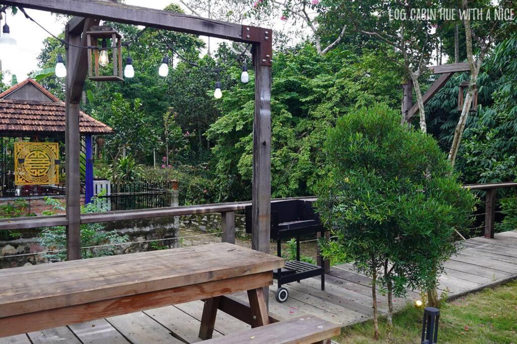 Nhà gỗ Huế với tiệc BBQ ngoài trời ấm cúng view 2