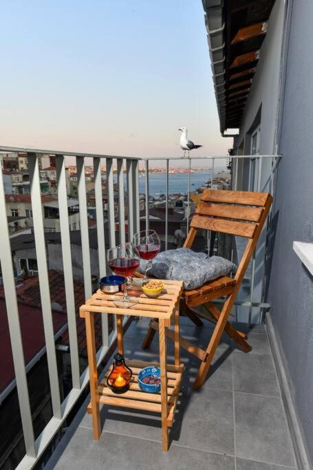 The Maiden Tower From Your Bedroom Romantic View, In Taksim Square