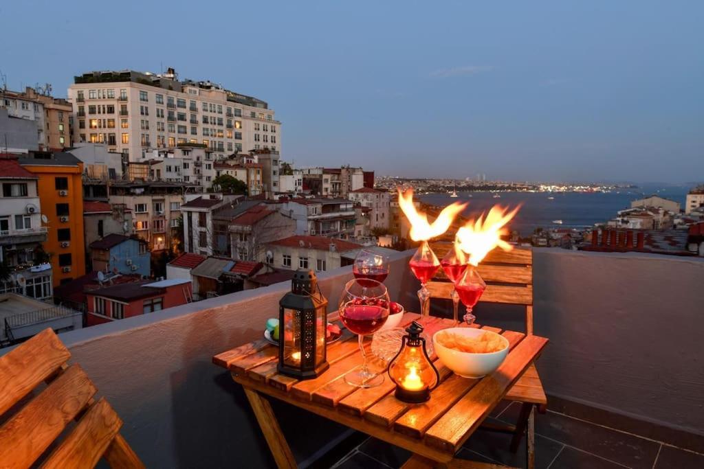 The Maiden Tower From Your Bedroom Romantic View, In Taksim Square