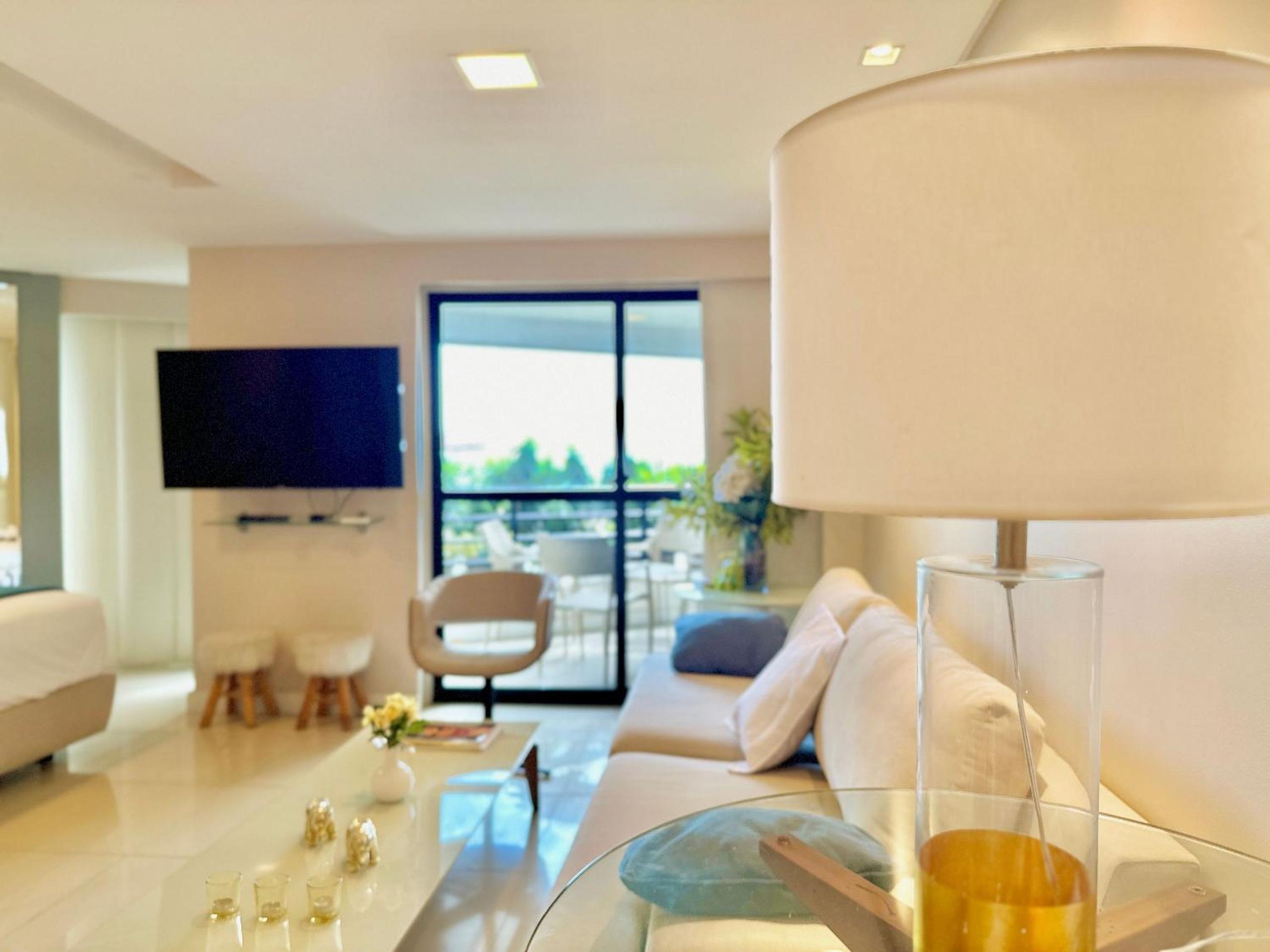 Apart-Hotel Iate Plaza, vista completa da Orla de Fortaleza
