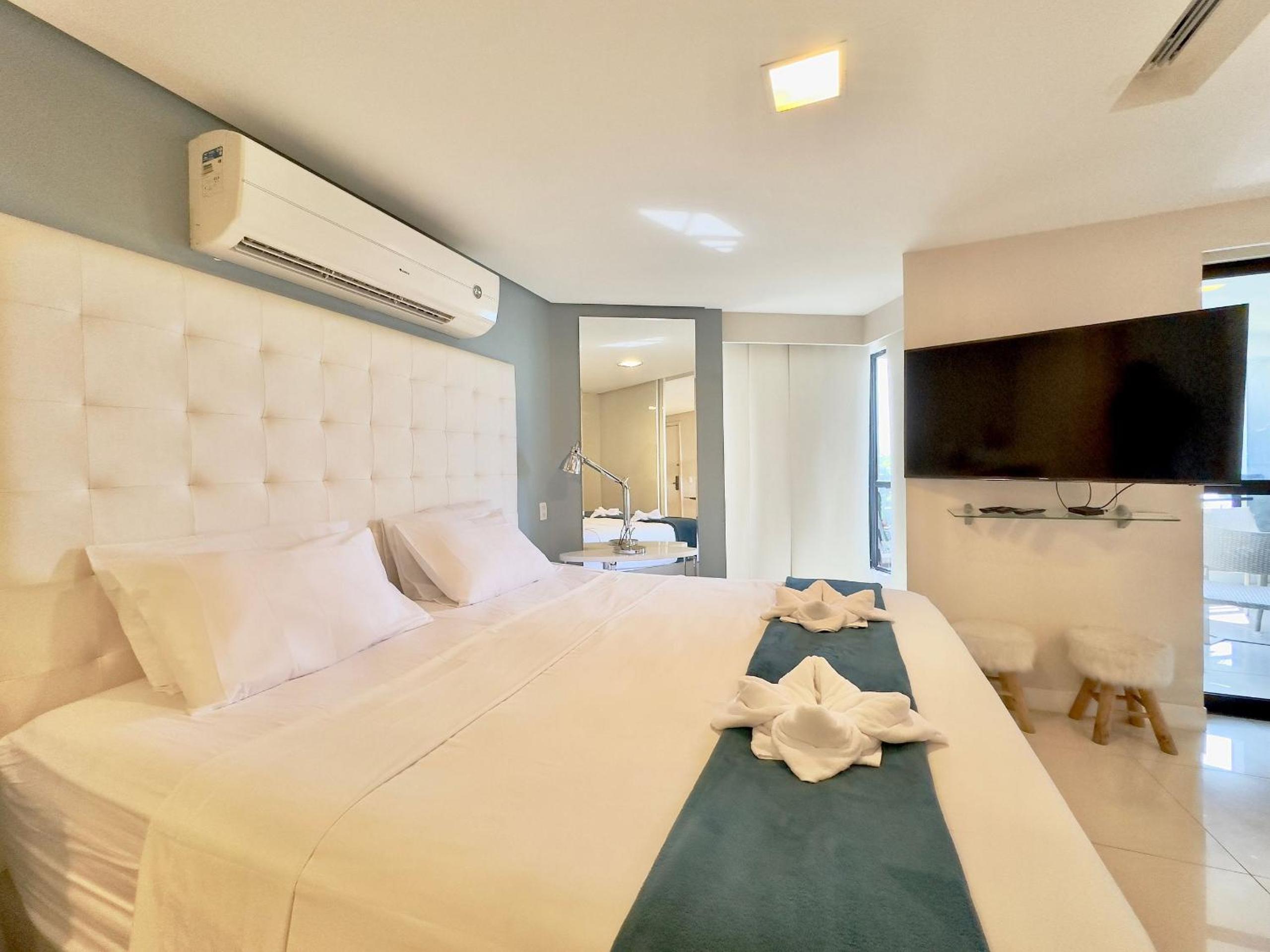 Apart-Hotel Iate Plaza, vista completa da Orla de Fortaleza