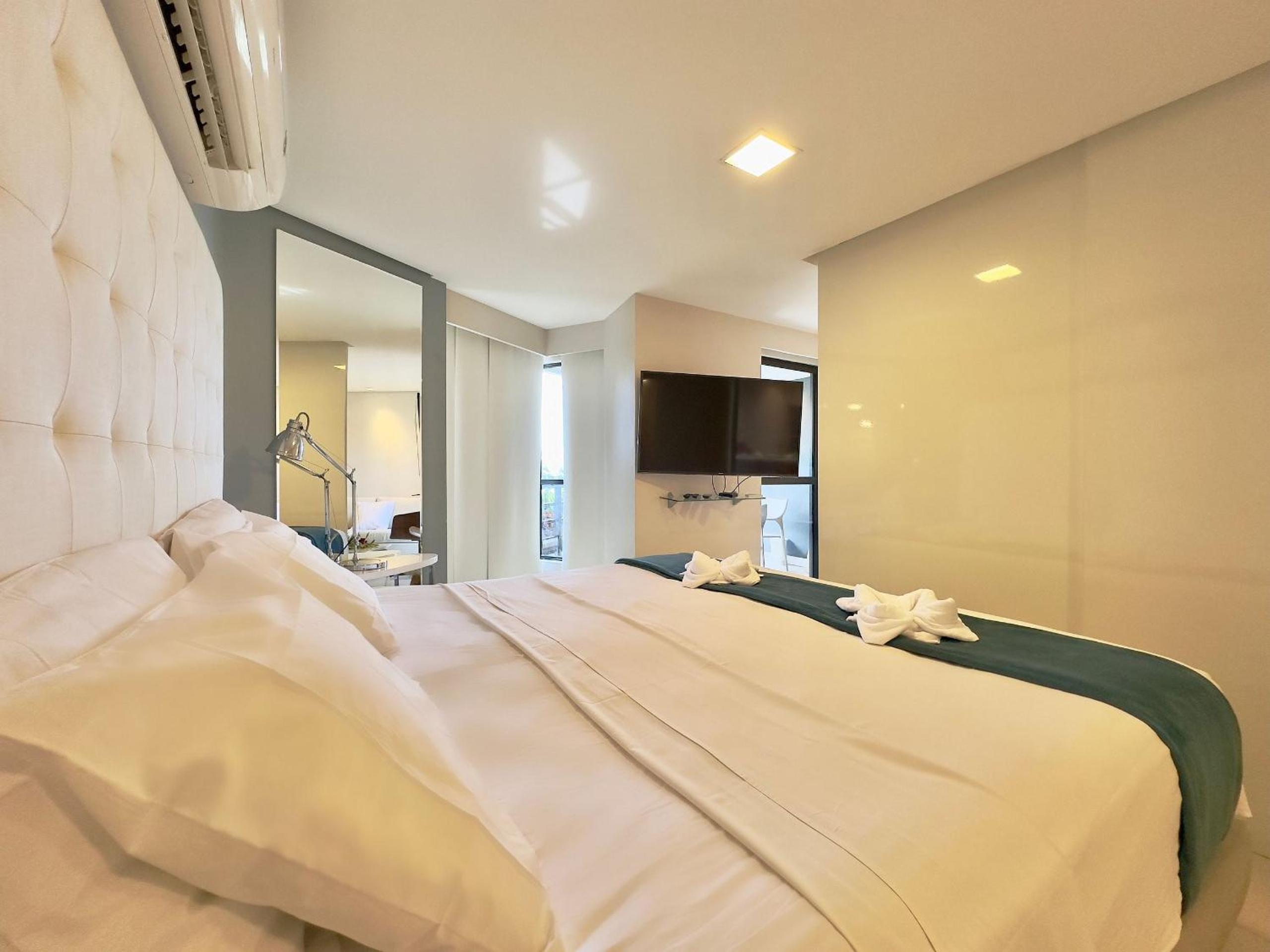 Apart-Hotel Iate Plaza, vista completa da Orla de Fortaleza