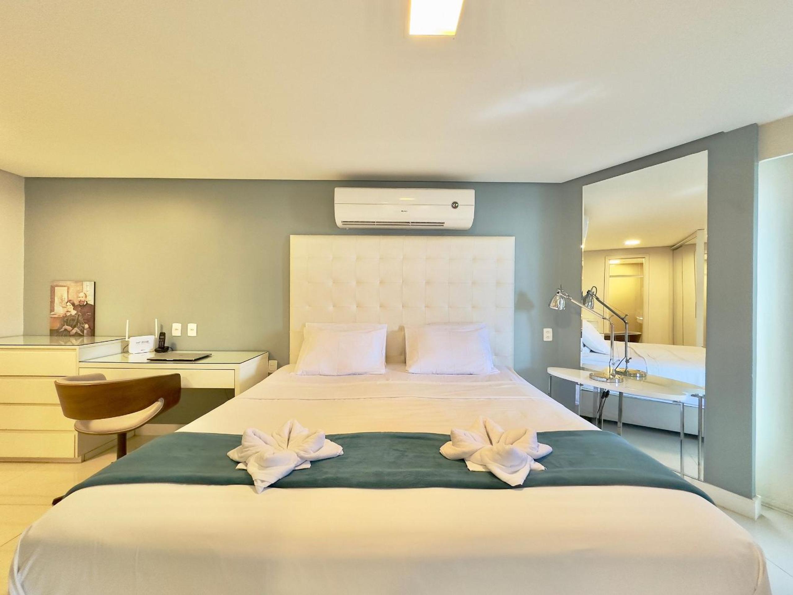 Apart-Hotel Iate Plaza, vista completa da Orla de Fortaleza