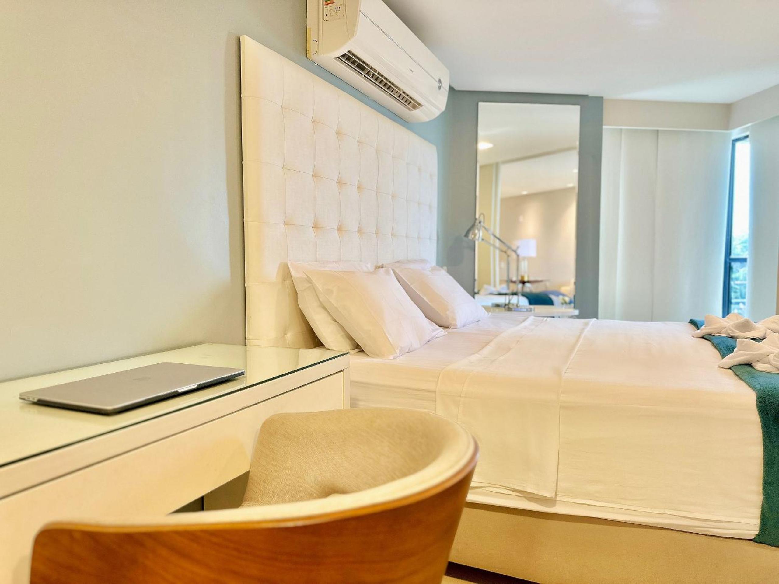 Apart-Hotel Iate Plaza, vista completa da Orla de Fortaleza