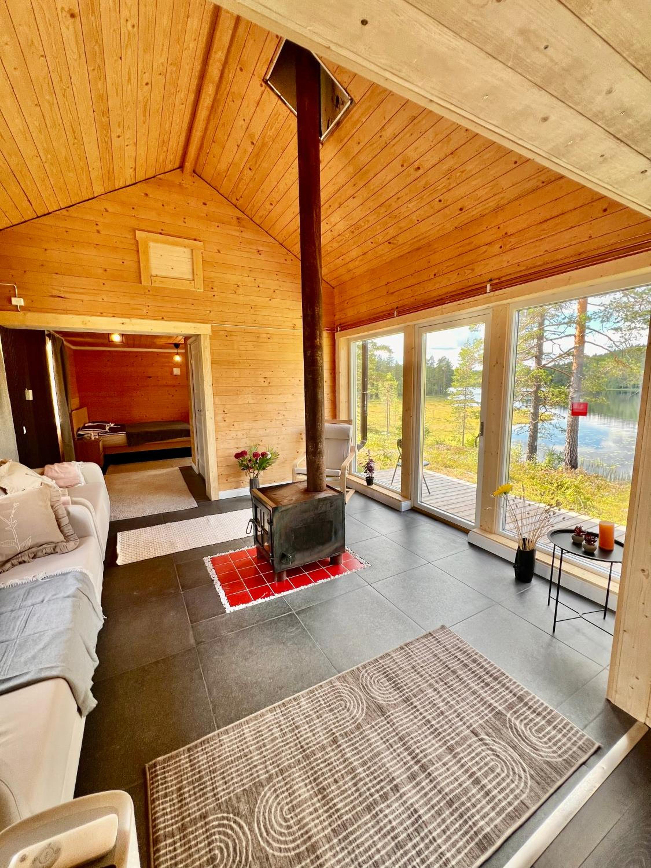 Luxury off grid house view 2