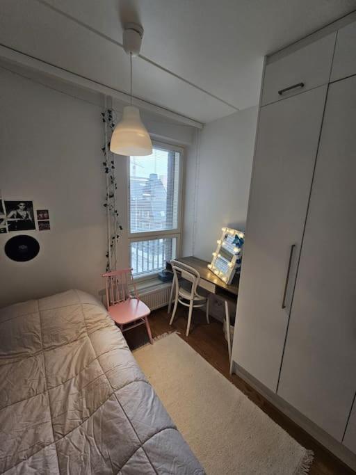 Ilmastoitu 4 makuuhuoneen asunto kantakaupungissa