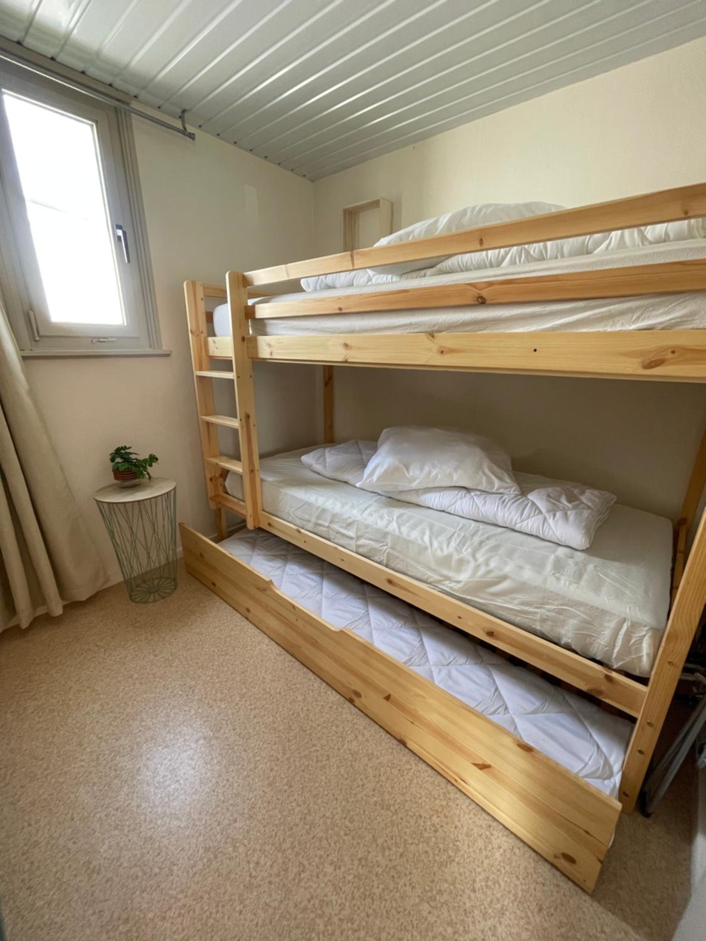 Rustig vakantiehuisje Coester De Haan - 2 slaapkamers