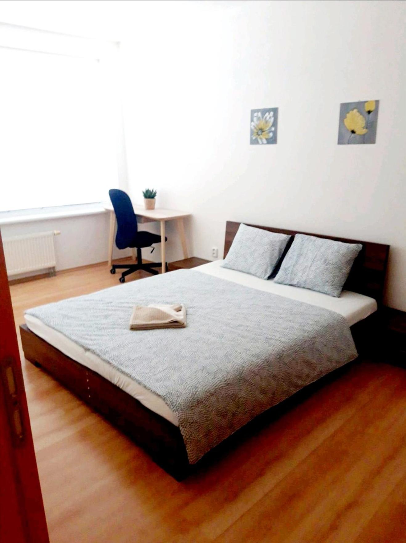 Modern flat, balcony, garage view 3