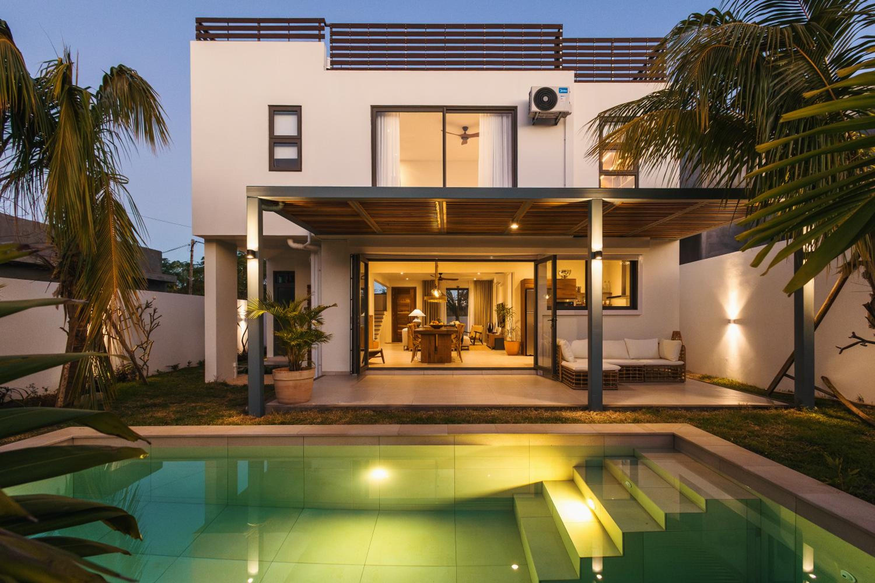 Two bedroom villa with pool for the perfect holiday in Mauritius