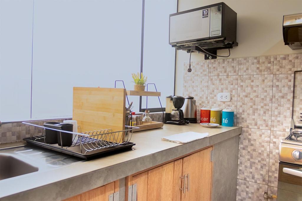 Acogedor Loft equipado con Sofá cama en Matellini