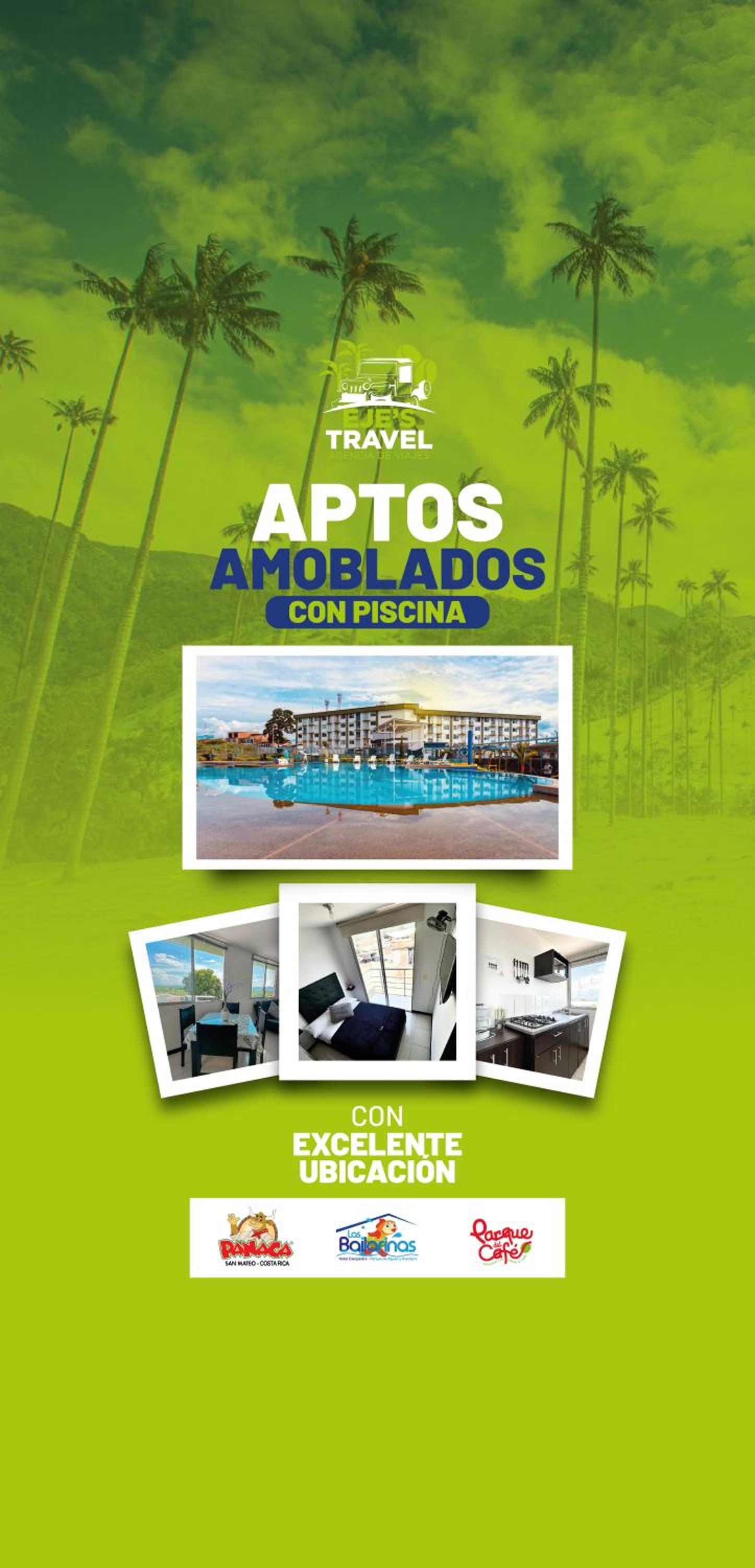 APARTAMENTOS turismo PARQUE DEL CAFE Montenegro QUINDIO