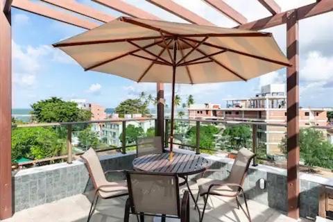 Porto Malé 06 - Flat com localização privilegiada e Piscina Privativa AlugueCasaPraia