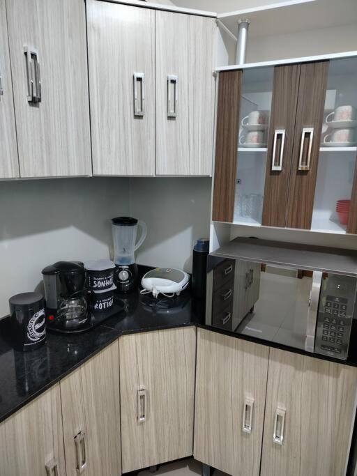 Apartamento com vista da cidade