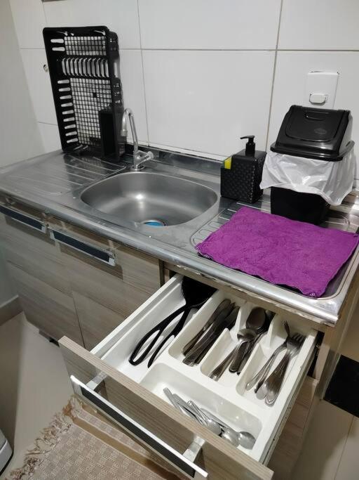 Apartamento com vista da cidade