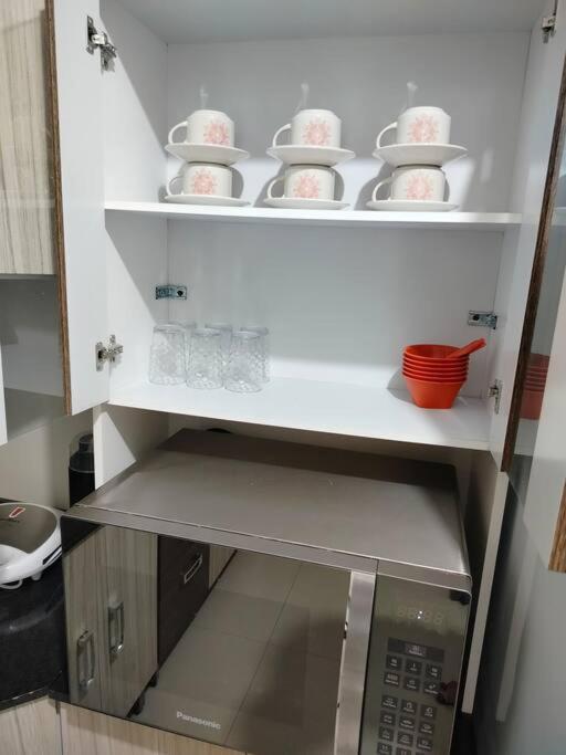 Apartamento com vista da cidade