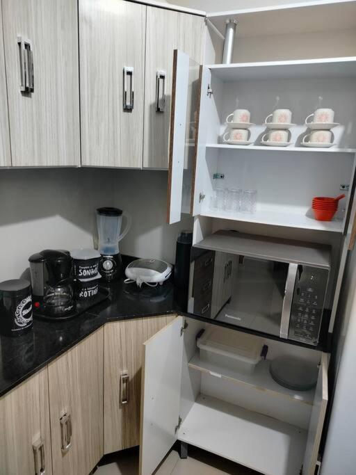 Apartamento com vista da cidade