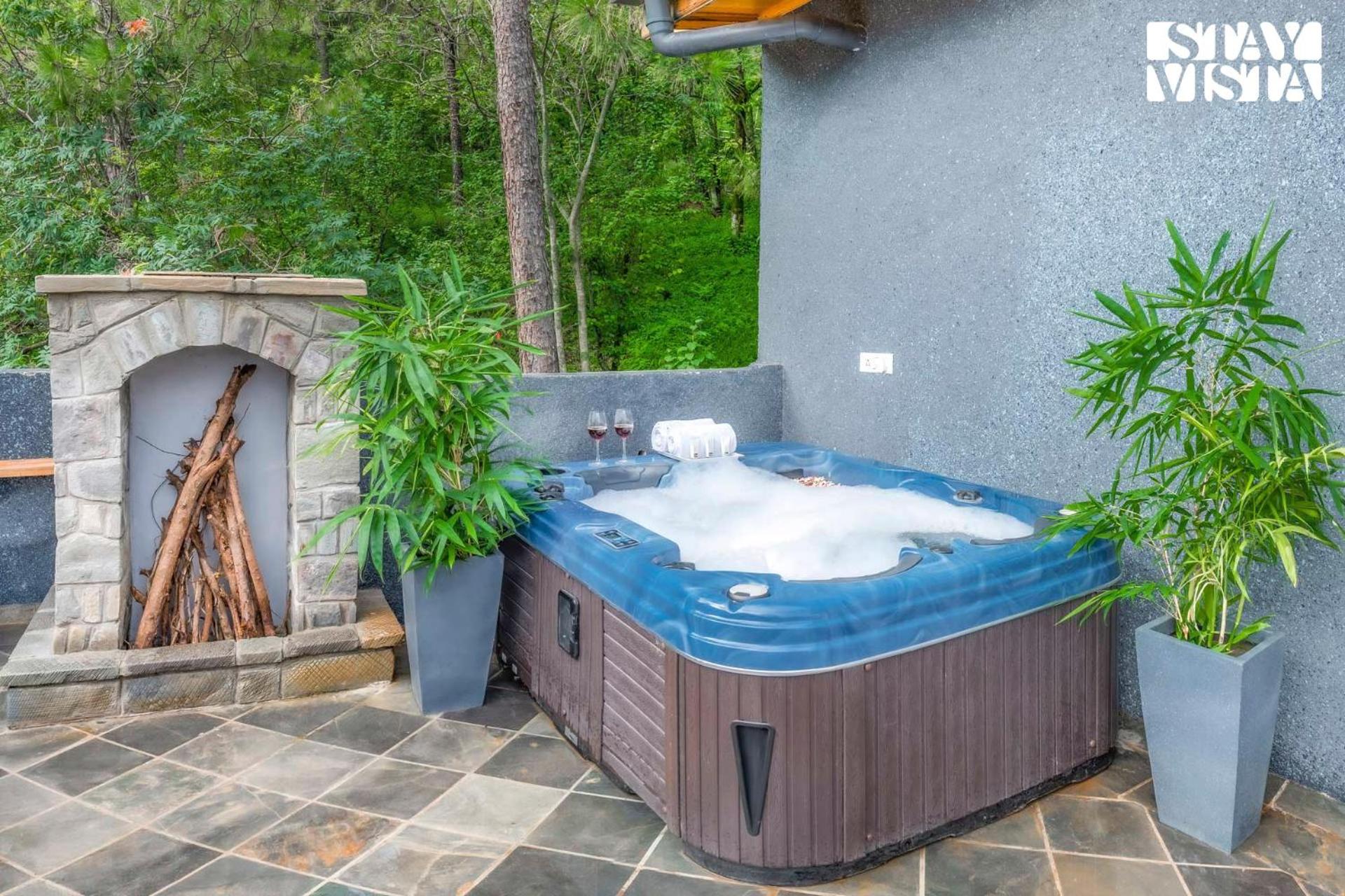 StayVista at Sylvana Villas with Lawn, BBQ and Jacuzzi view 4