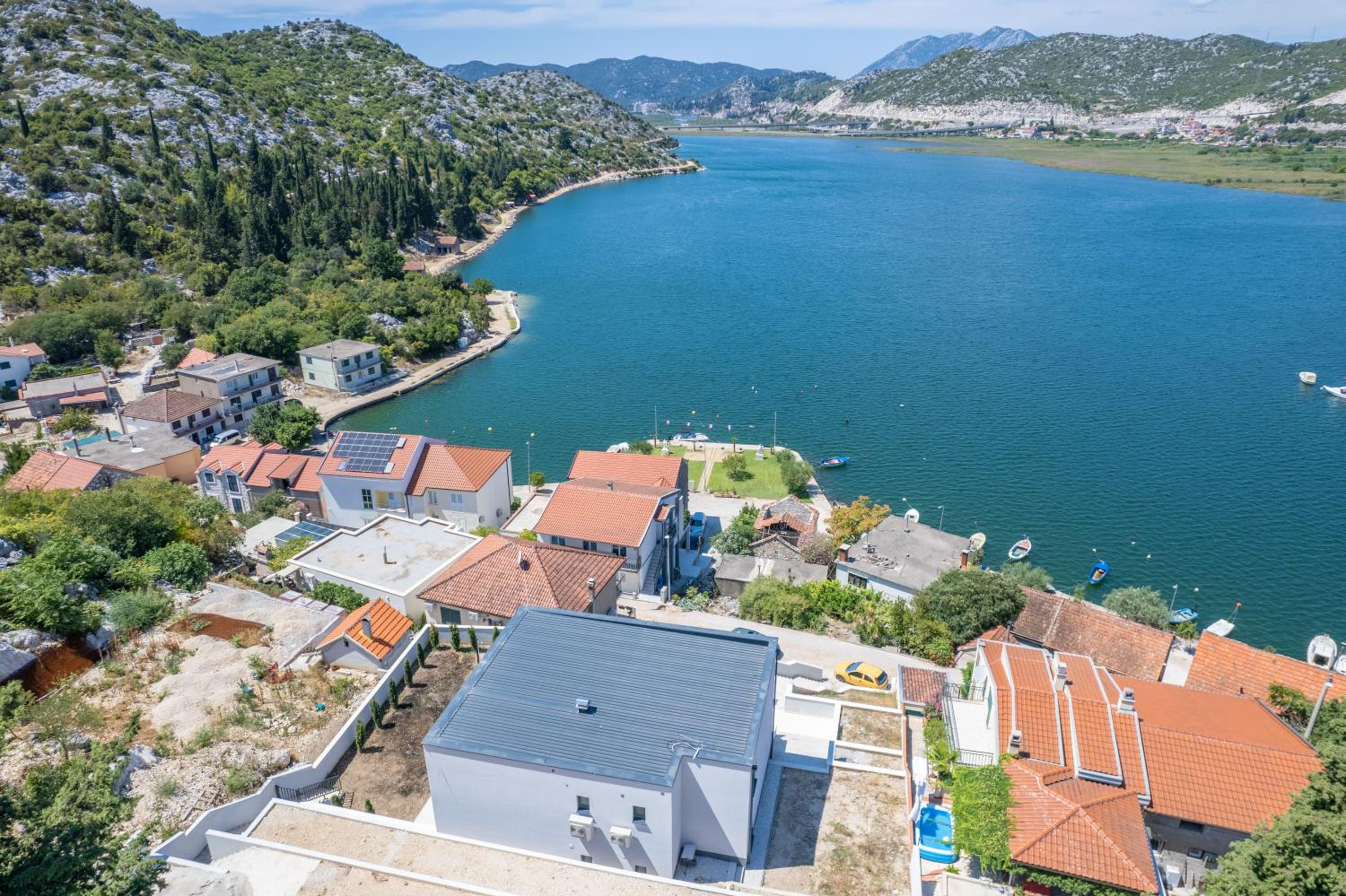Familiy Villa Navis with heated pool view 4