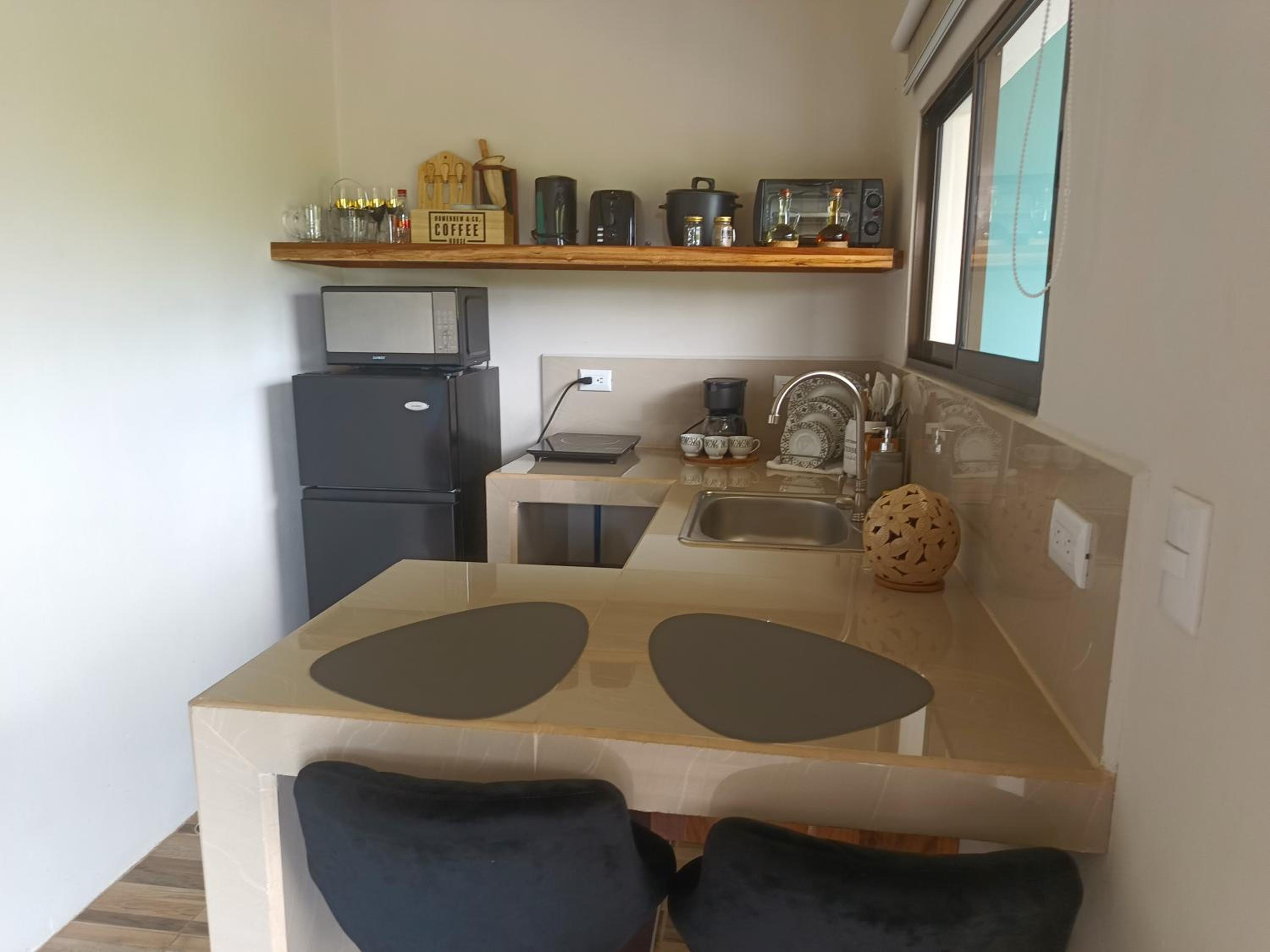 Villa deluxe, jacuzzi, cocina