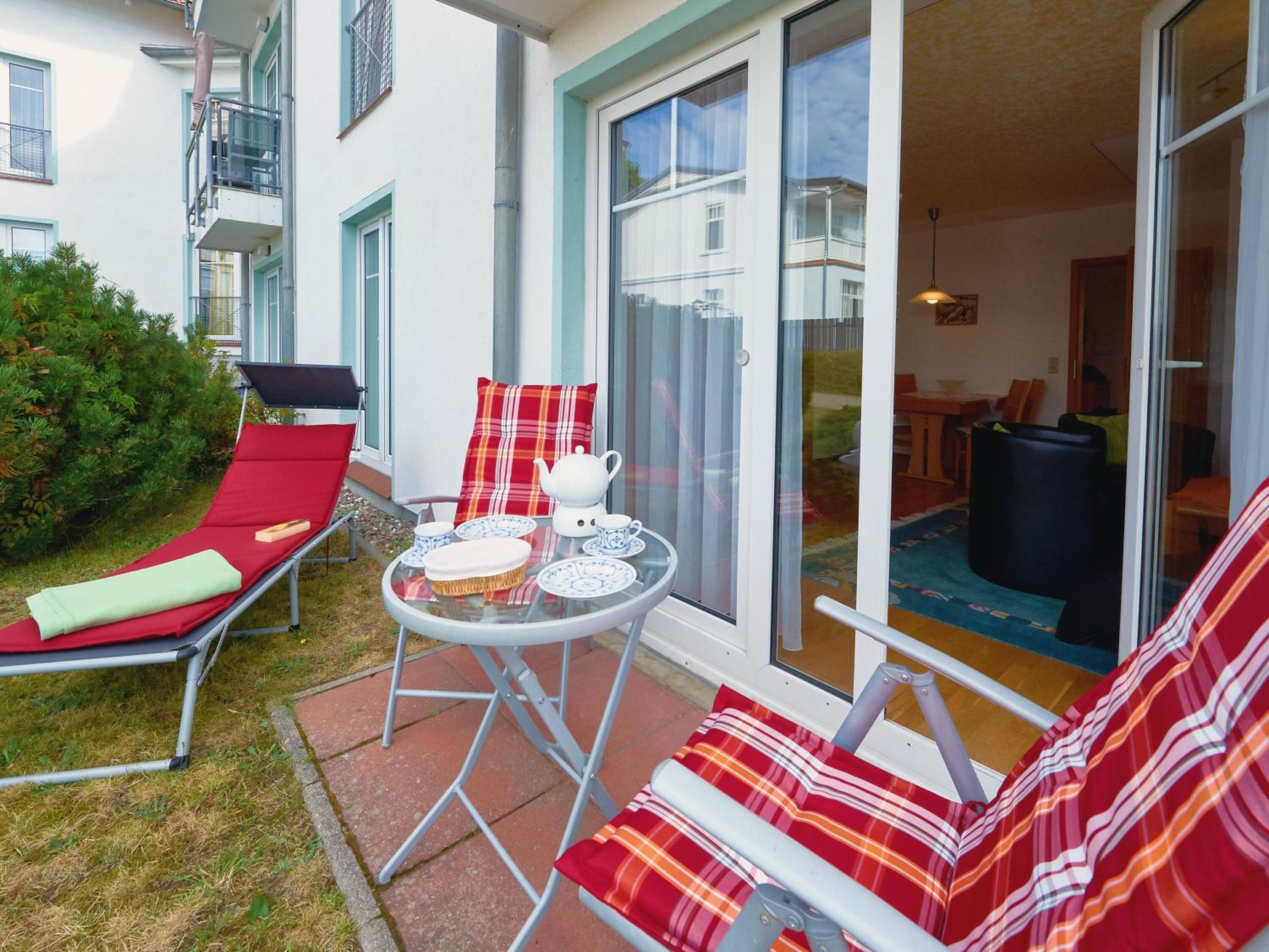 Haus Granitzblick in Sellin - WG06 mit kleiner Terrasse