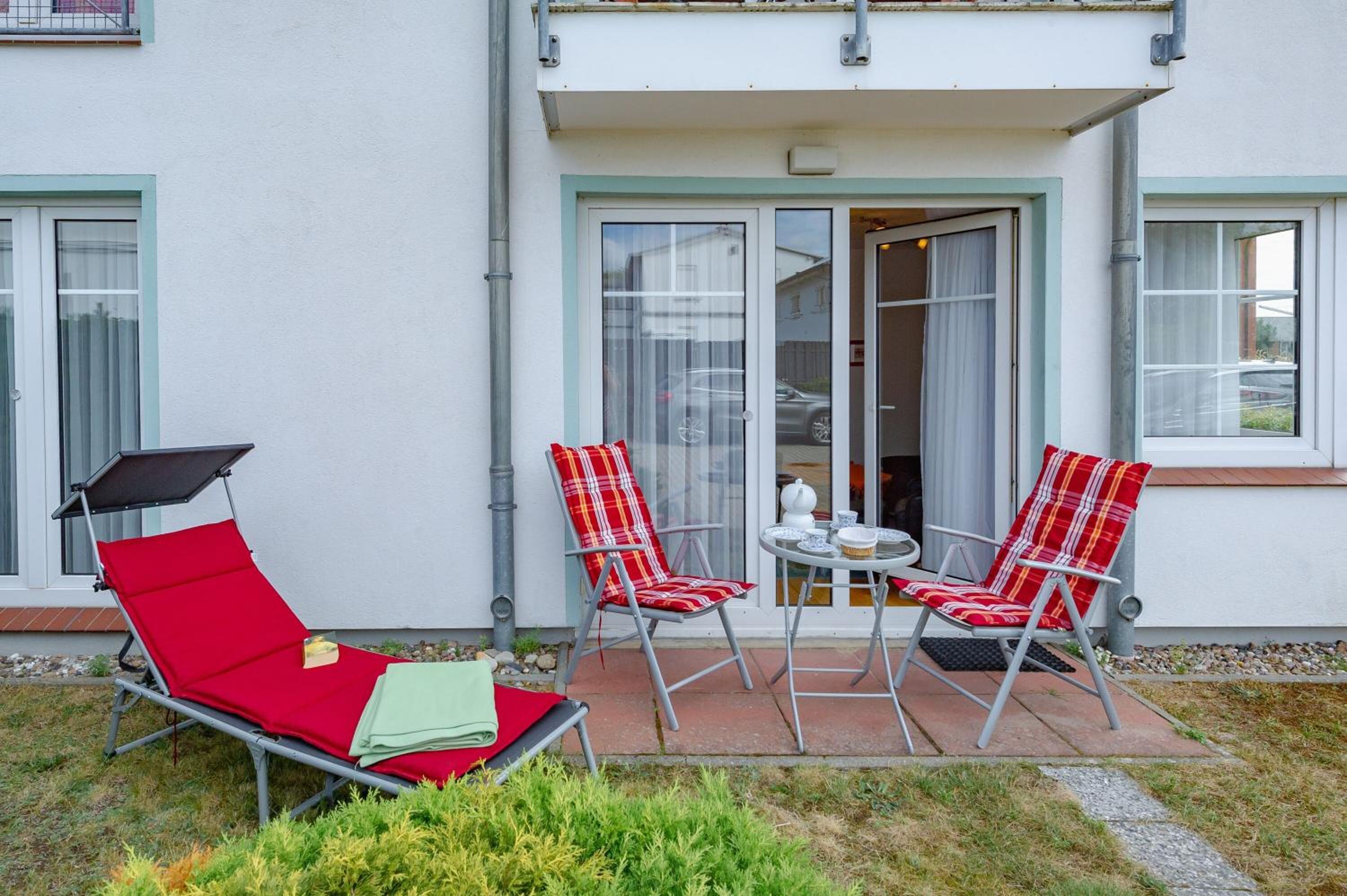 Haus Granitzblick in Sellin - WG06 mit kleiner Terrasse