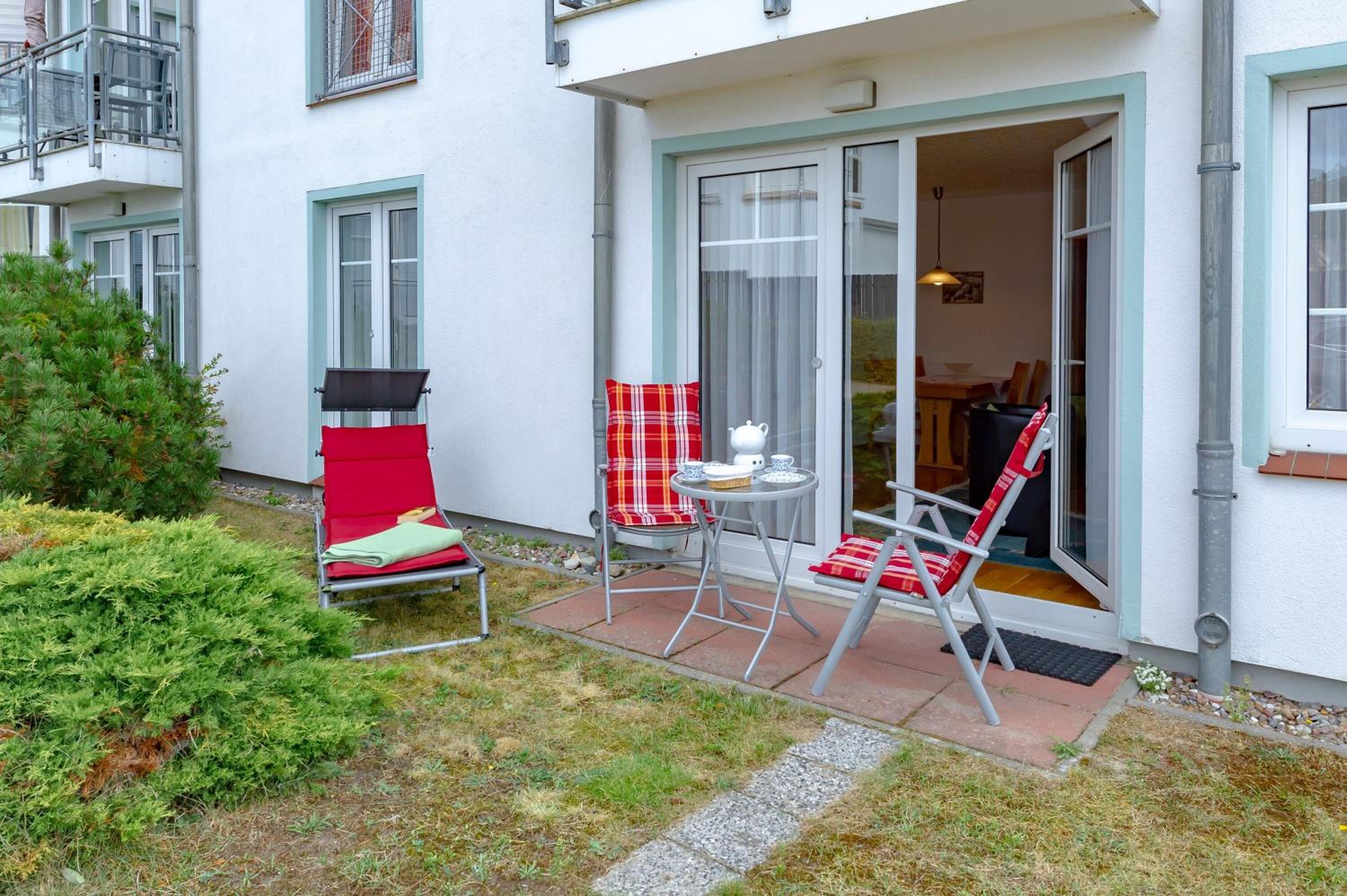 Haus Granitzblick in Sellin - WG06 mit kleiner Terrasse