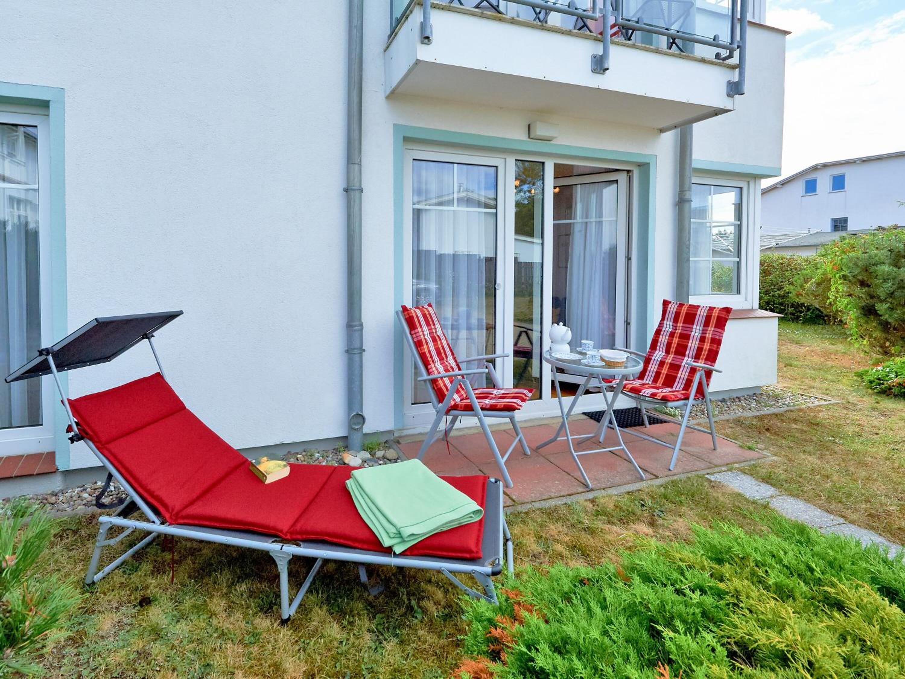 Haus Granitzblick in Sellin - WG06 mit kleiner Terrasse