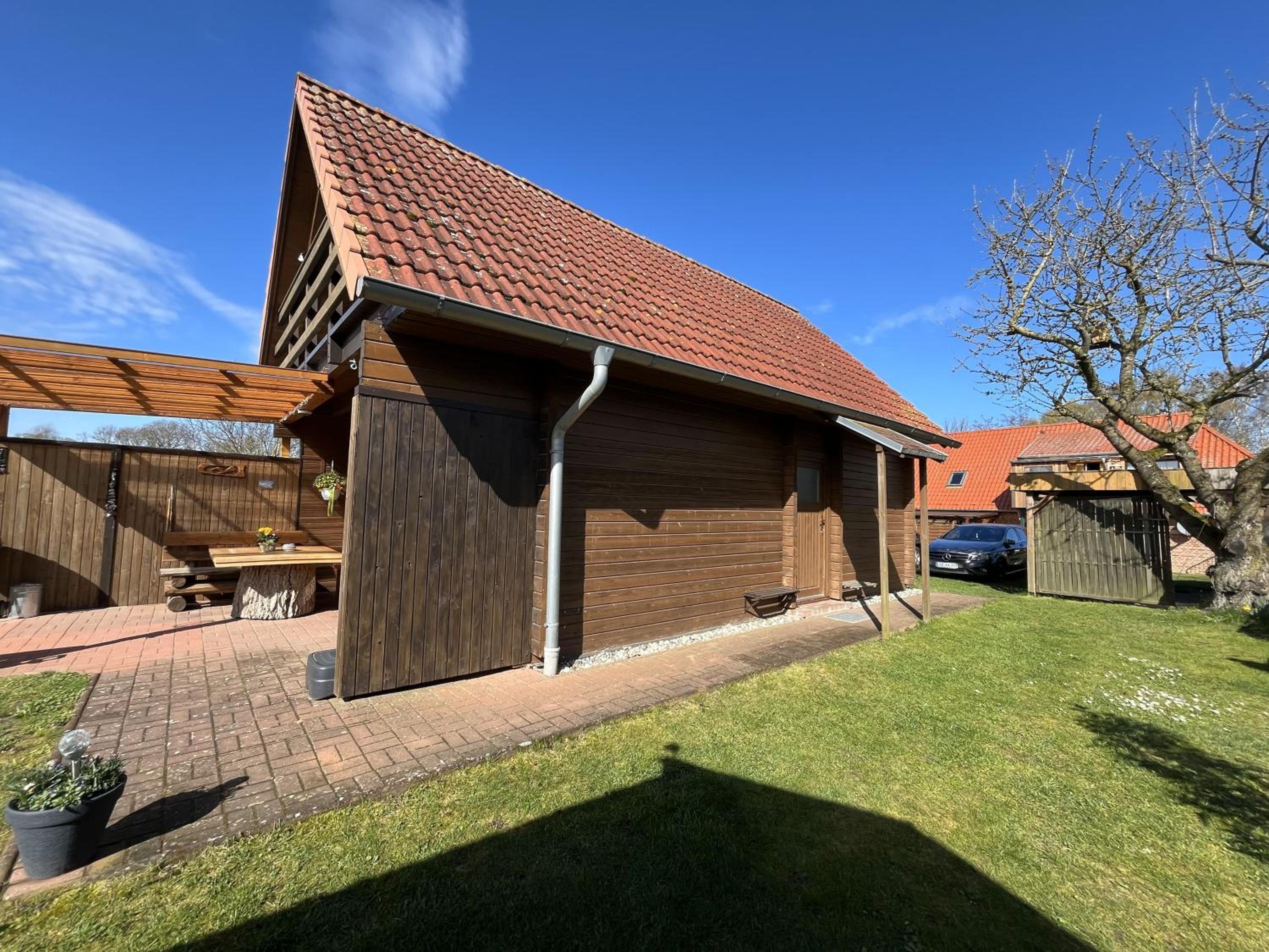 Holz-Ferienhaus Mechelsdorf, nahe Ostseebad Kühlungsborn