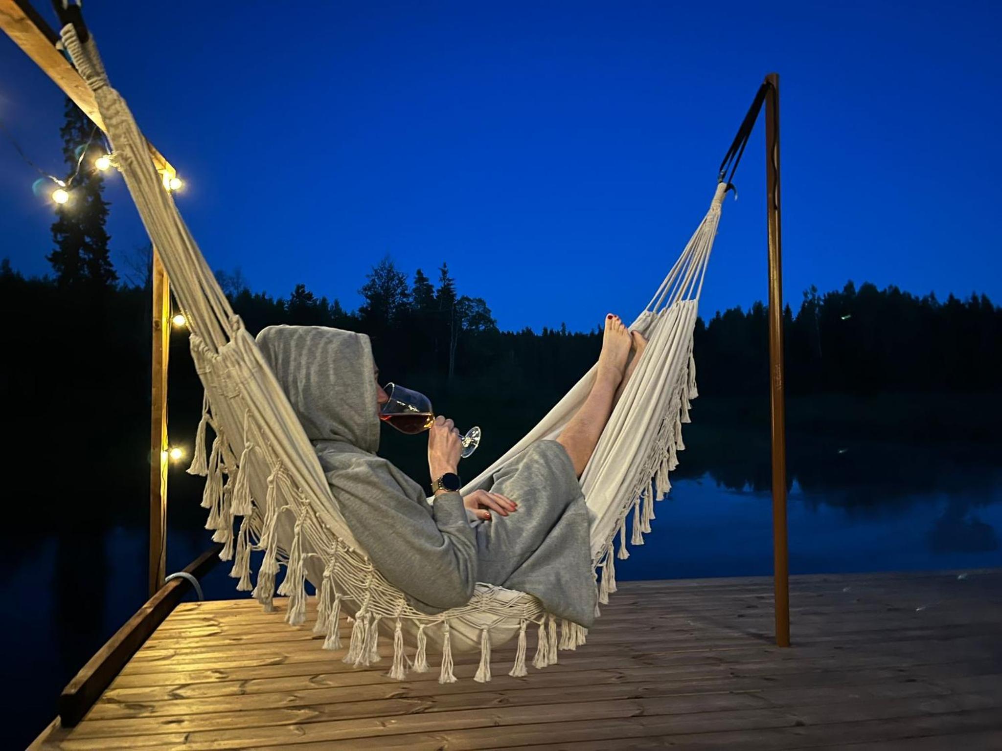 Lake view ODYL Holiday House with Sauna and Seasonal Hot-tub view 5