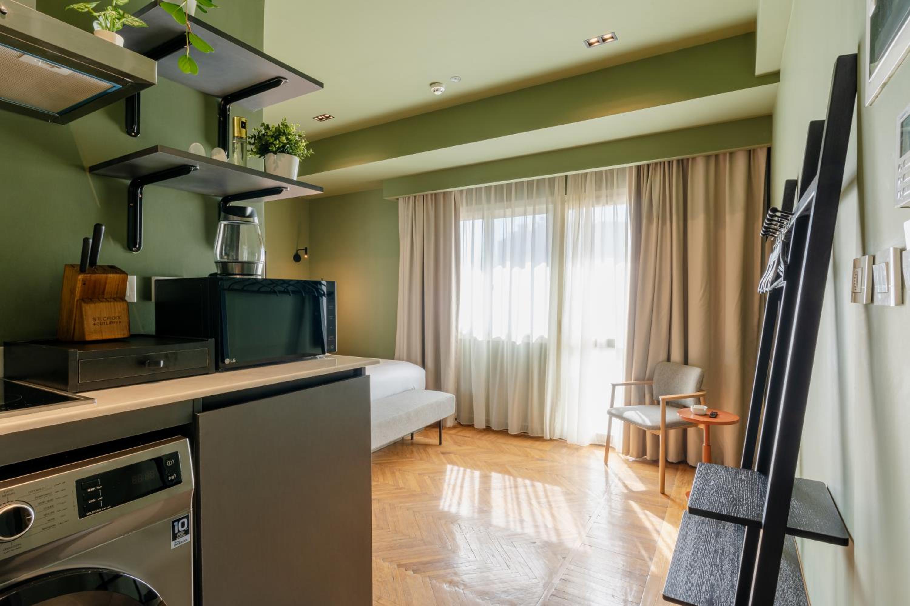 grey l studio apartments Downtown Cairo Ouzonian House