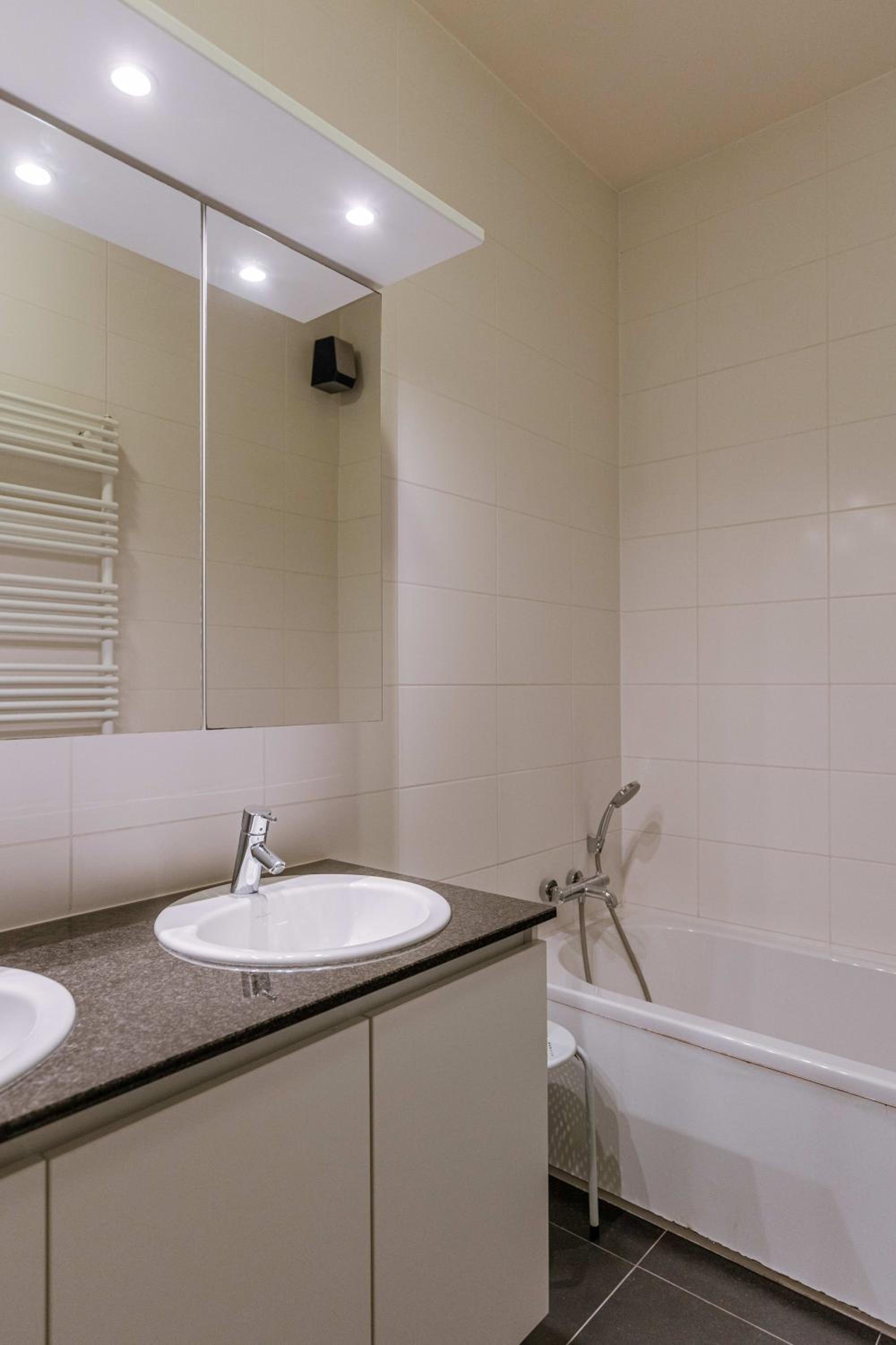 Spacious apartment near the beach in De Haan