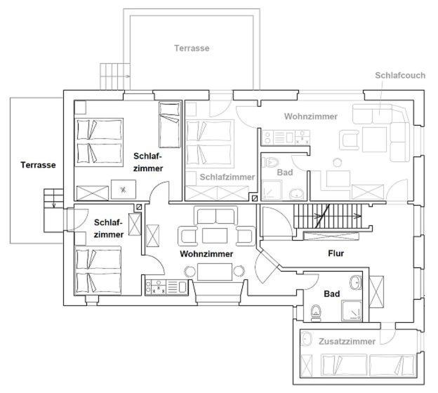 Ferienhaus Schrammsteinblick