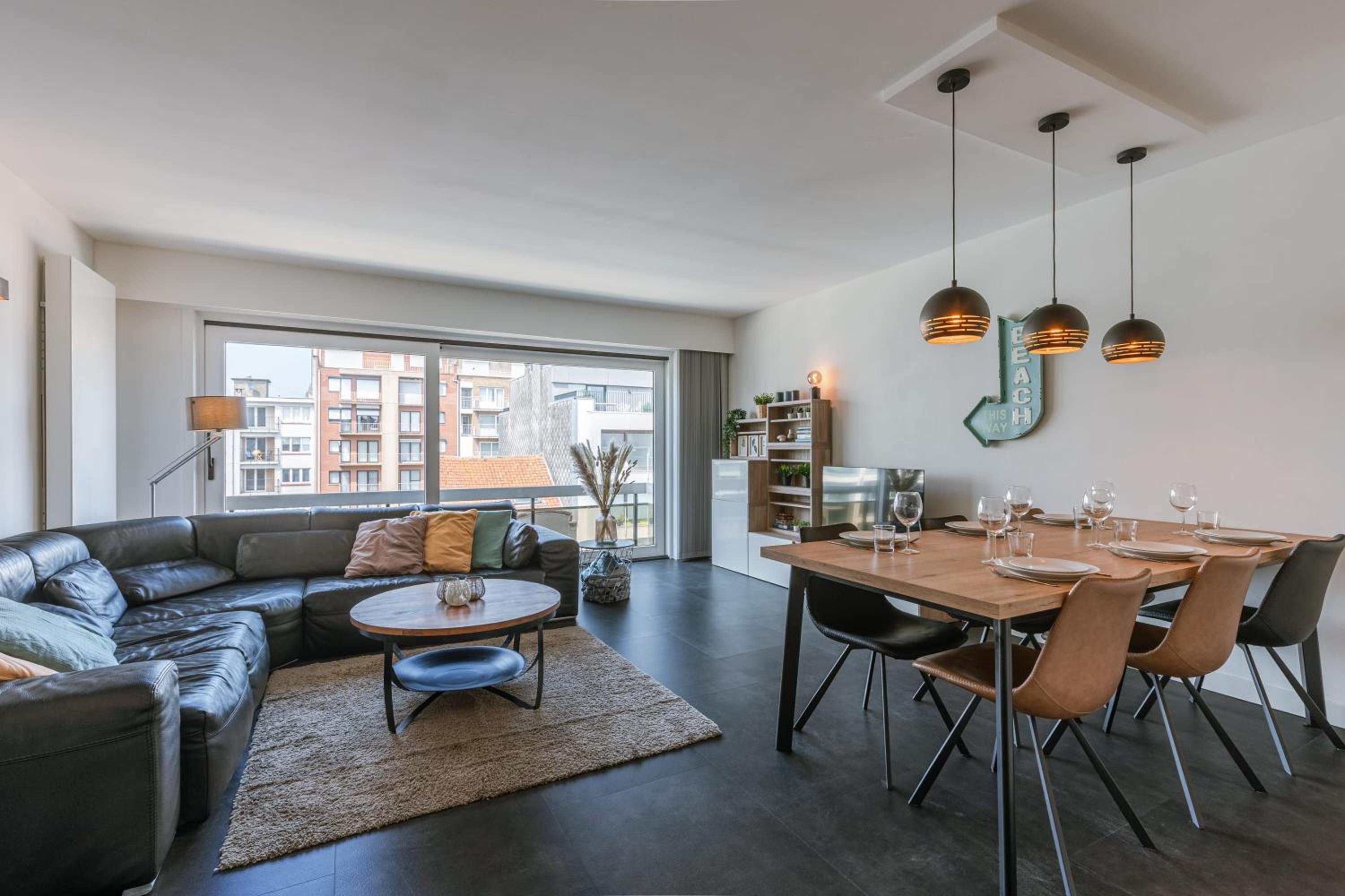 Trendy apartment in Koksijde near the beach