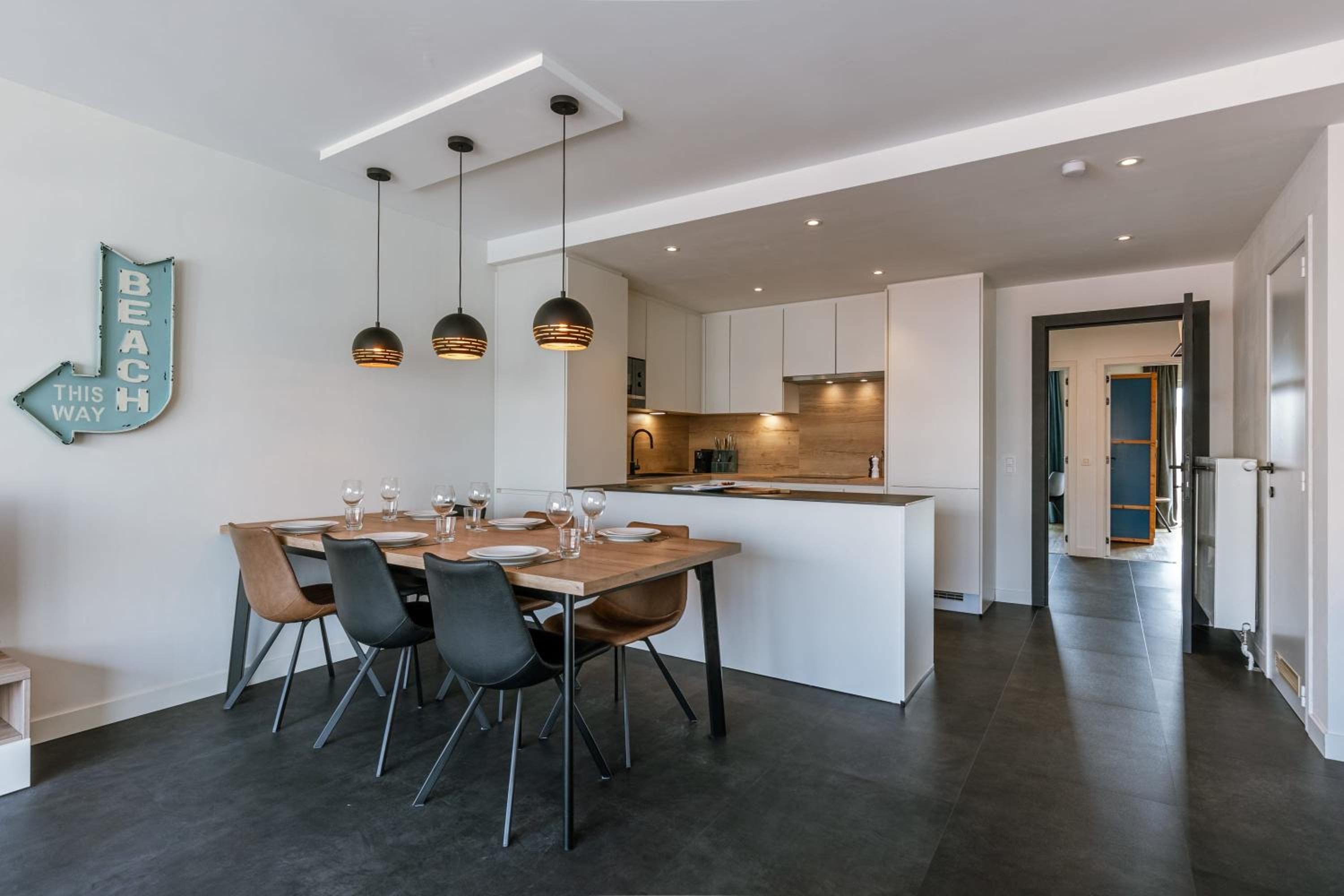 Trendy apartment in Koksijde near the beach