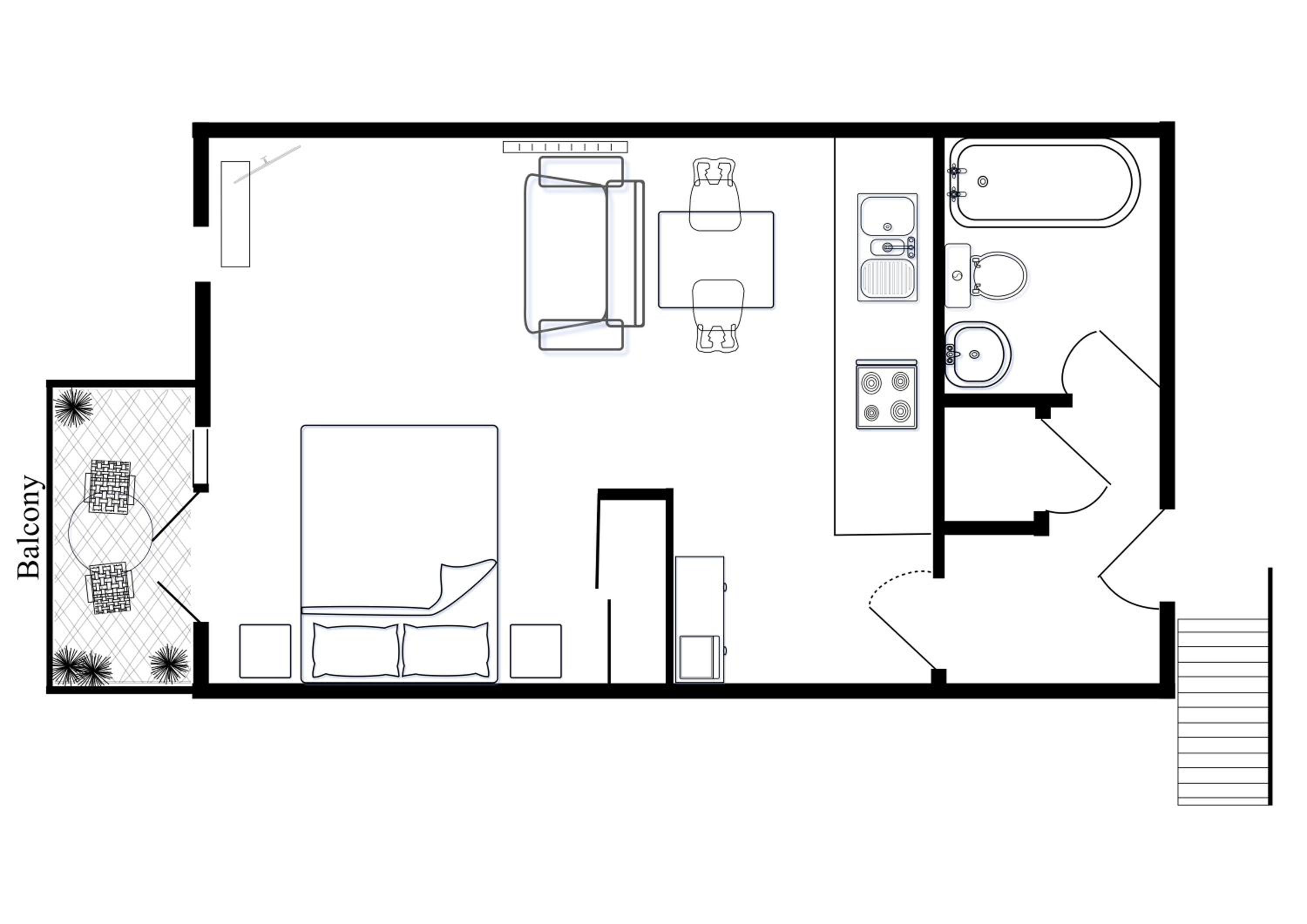 hotel room