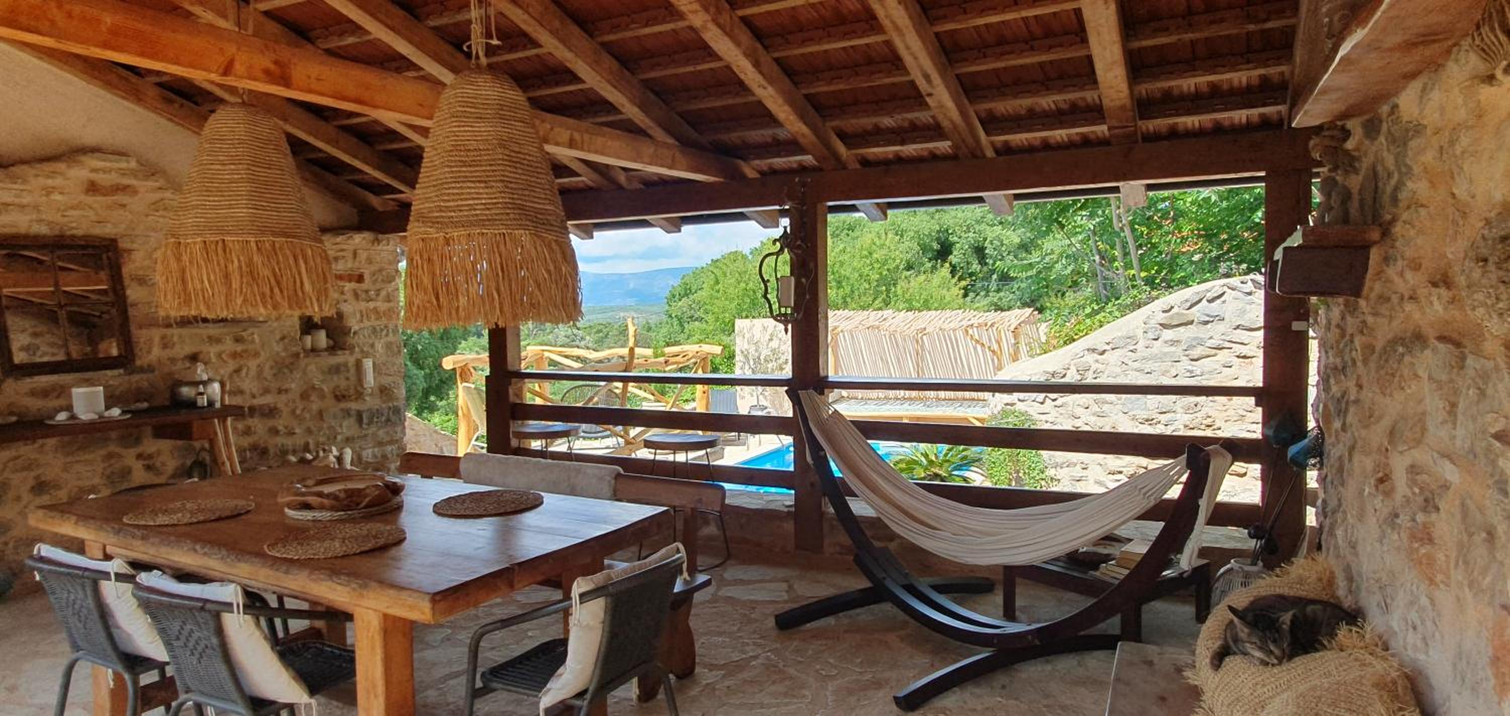 Hvar Stone Villa with pool