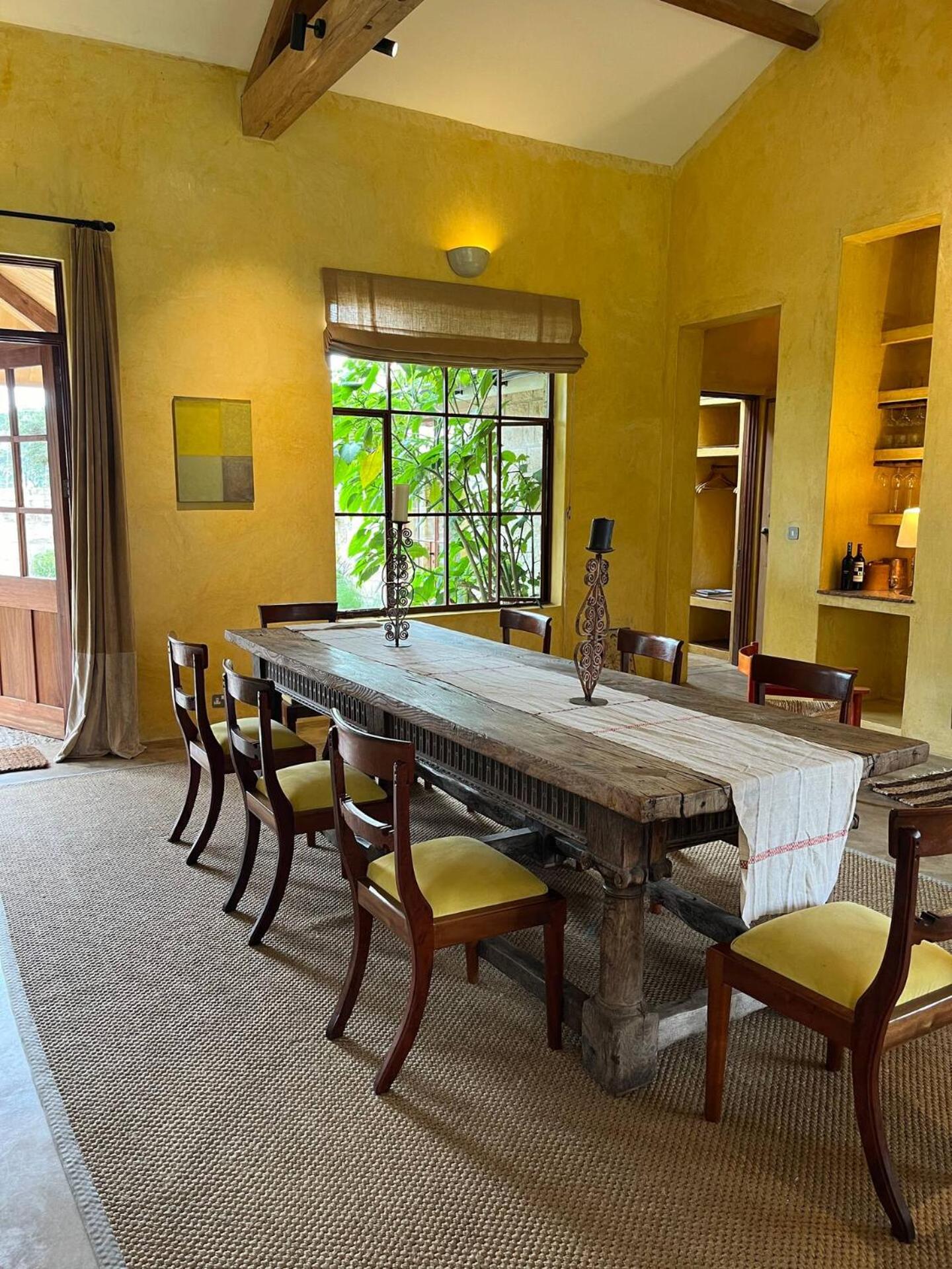 Yellow House 3-Bedroom Villa in Nature view 5