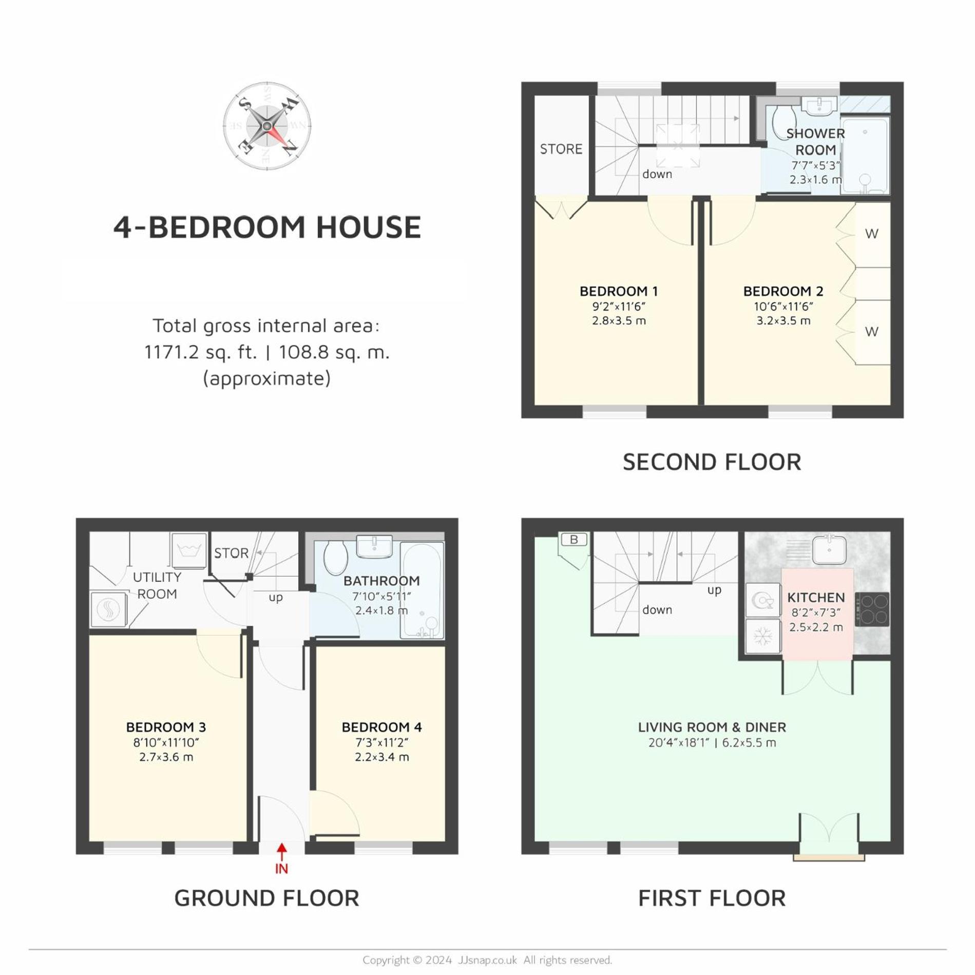 Hyde Park London Chic 4 bedrooms House