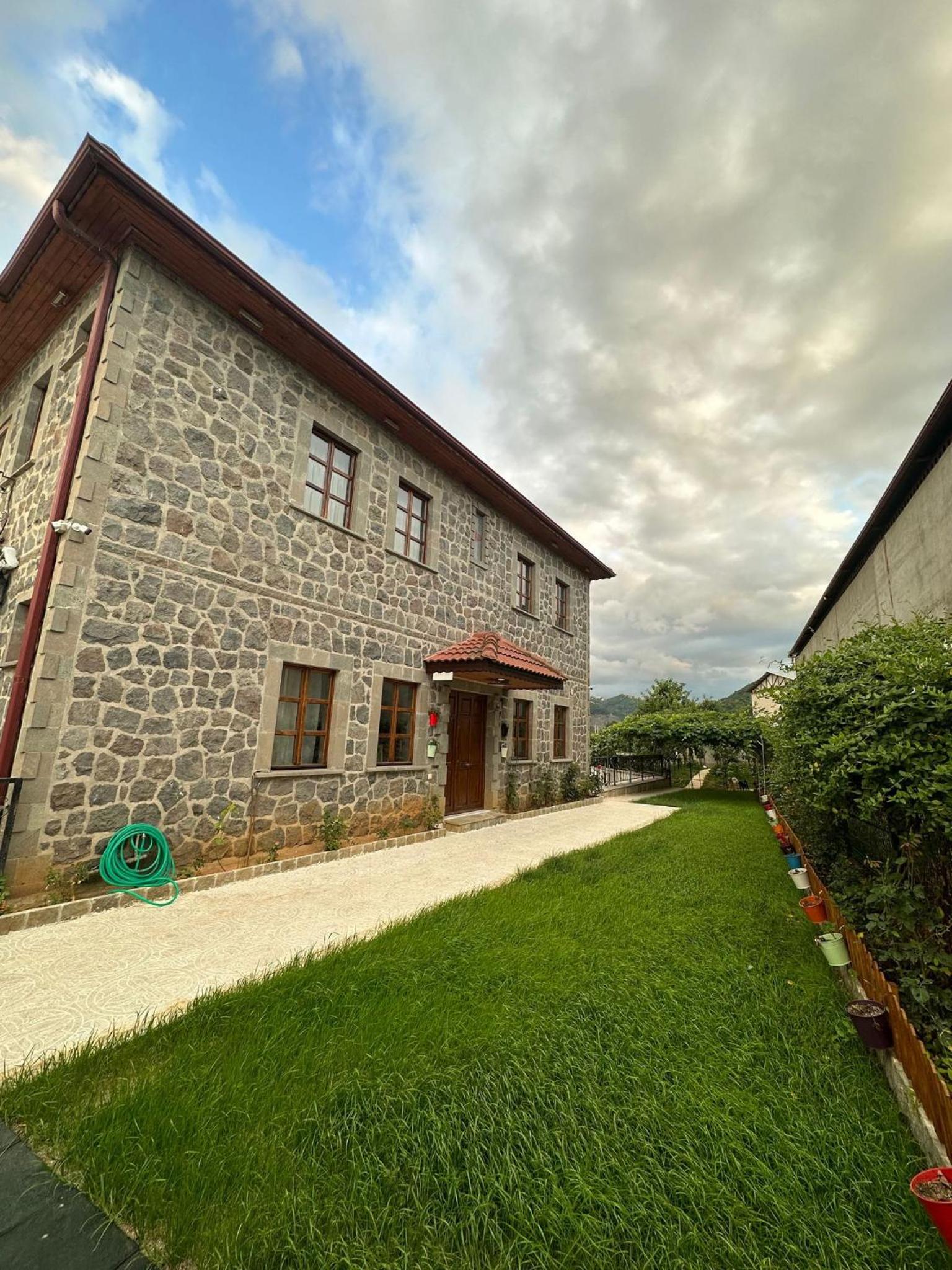 Natural River Stone Villa