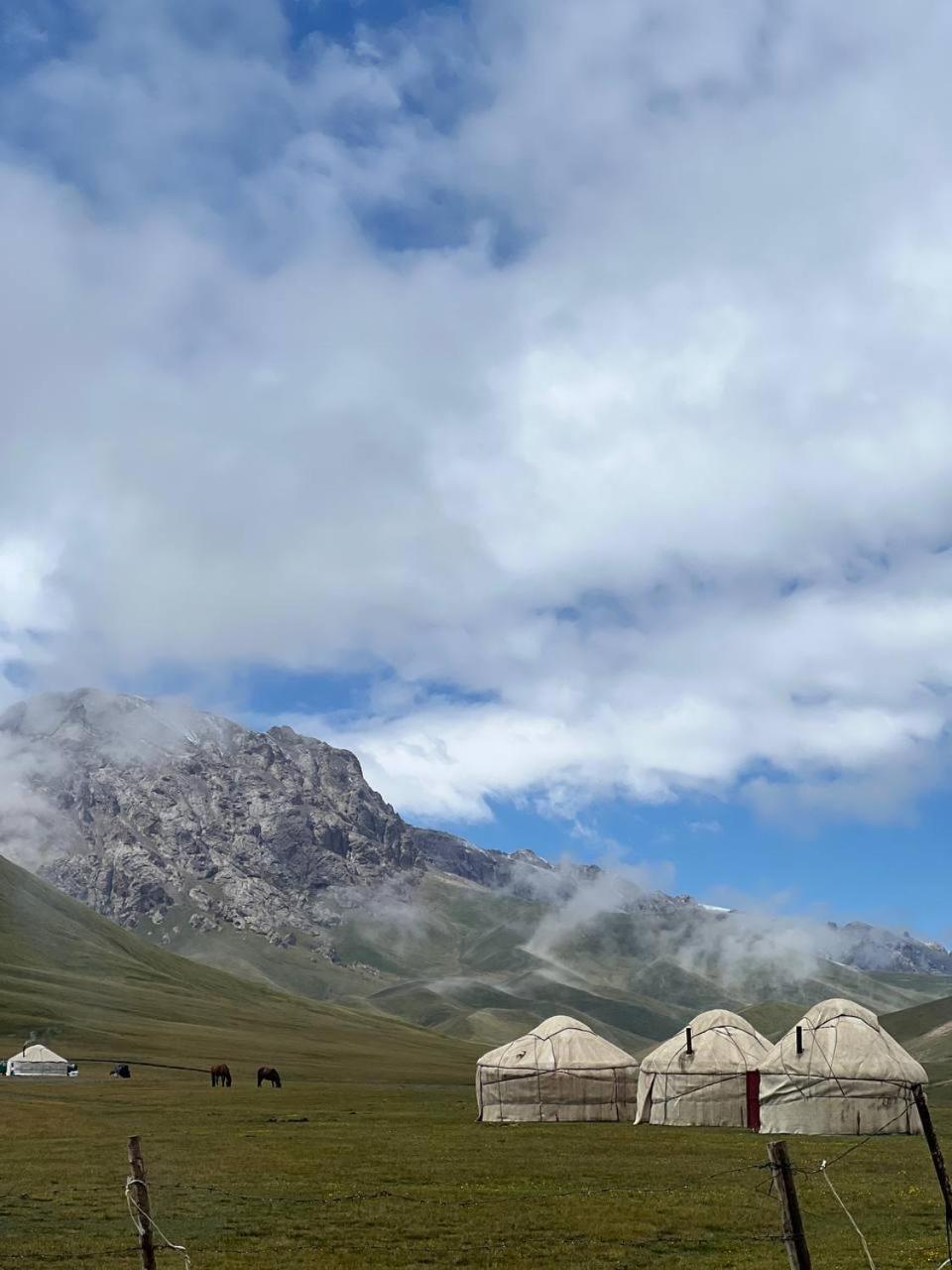 Yurt camp Visit Kol-Suu view 2
