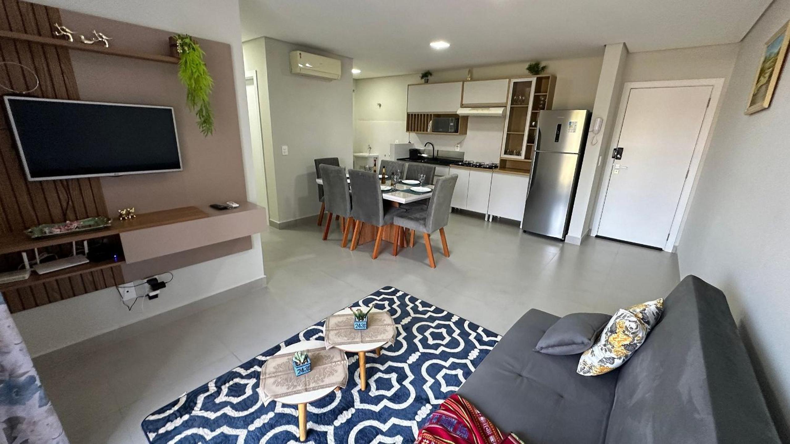 Apartamento na região central de Foz - Cancún