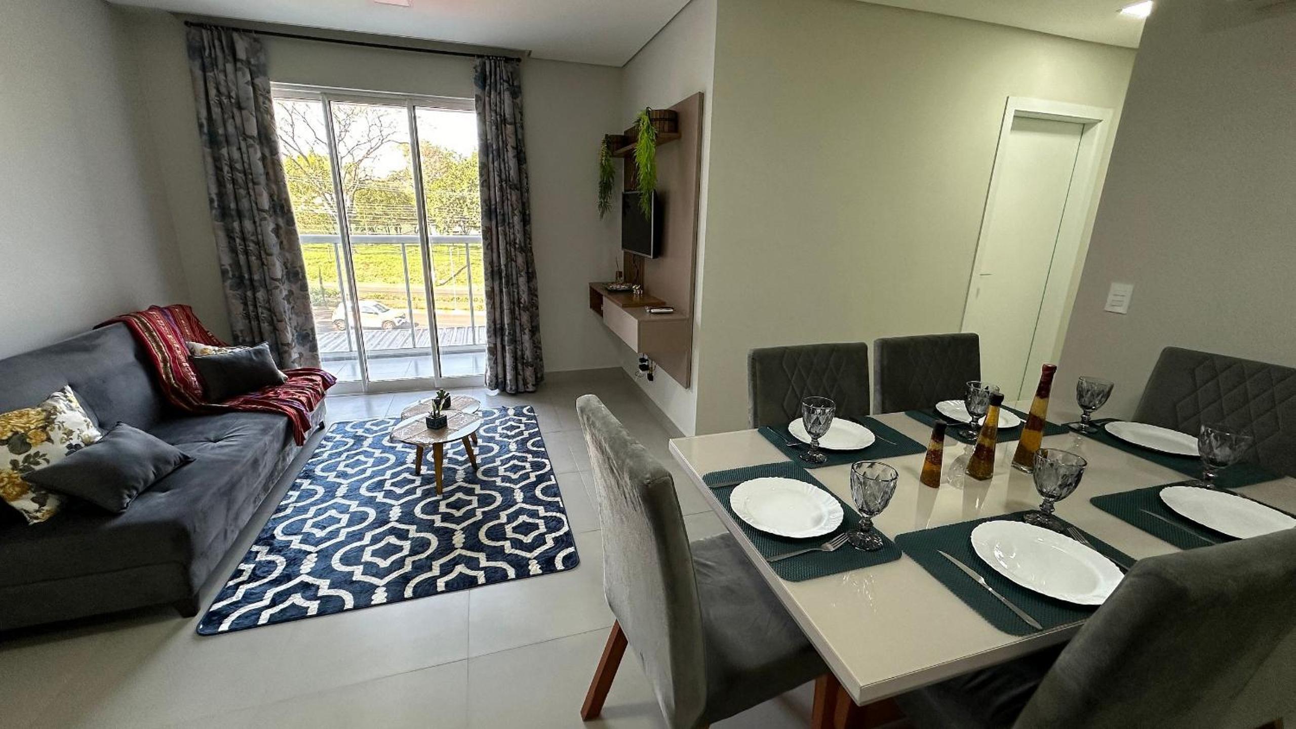 Apartamento na região central de Foz - Cancún