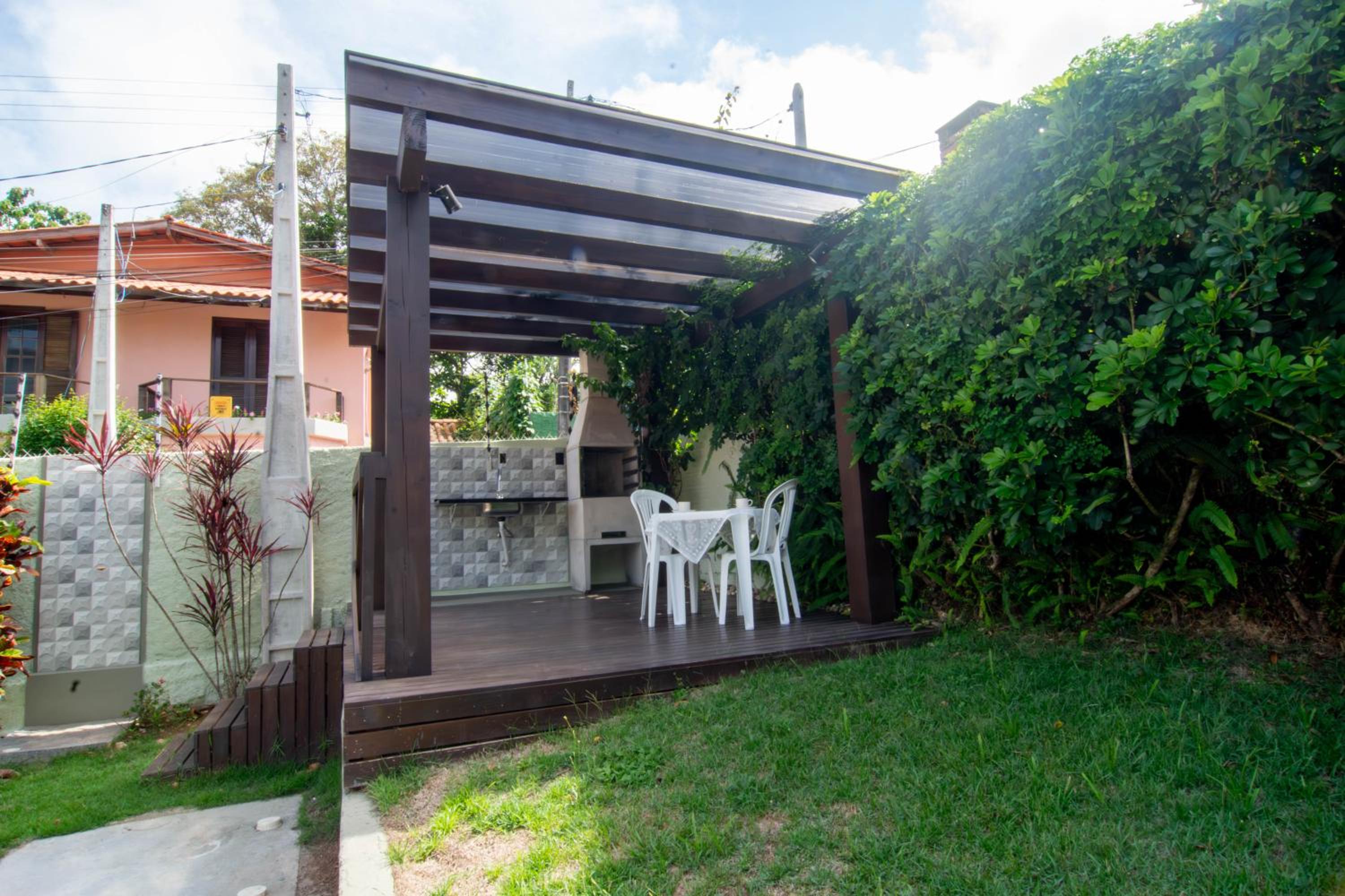 Casa Praiana poucos passos do Mar, Santinho AB9757