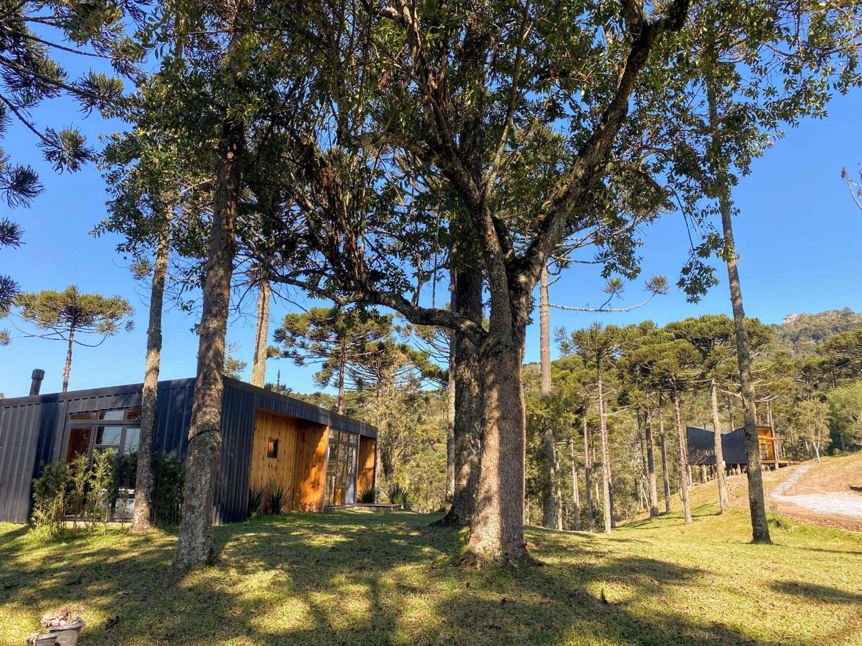 Cabana na Serra Lareira e Vista Deslumbrante