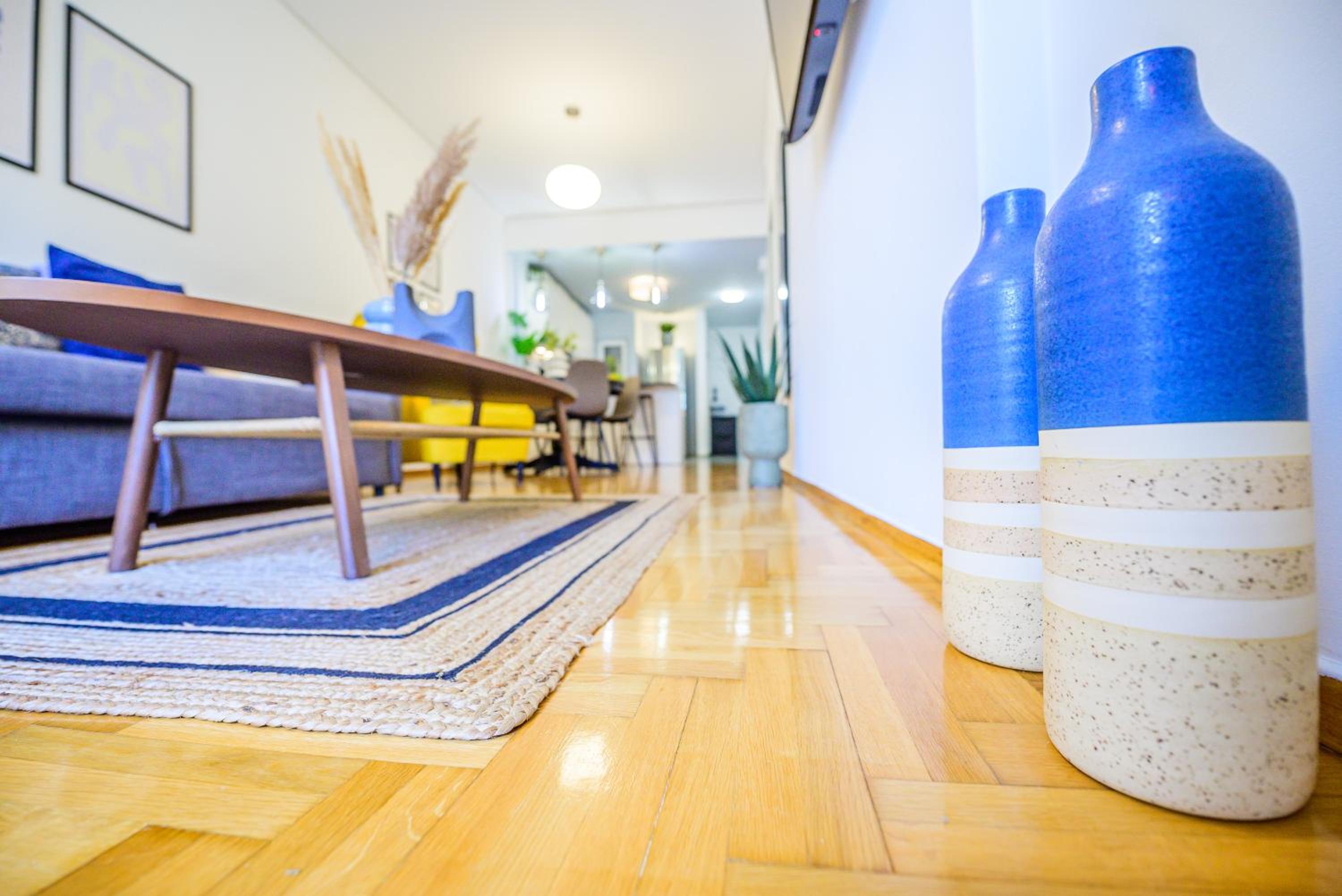 Stylish Peaceful 2 BR Retreat Next to Acropolis & Metro