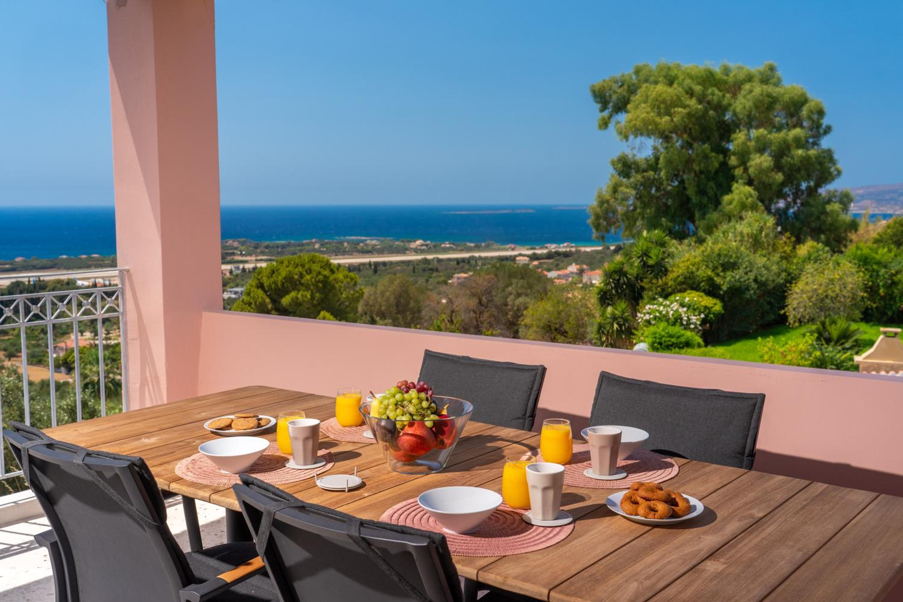 Villa Thea Ferienhaus mit Meerblick auf Kefalonia view 2