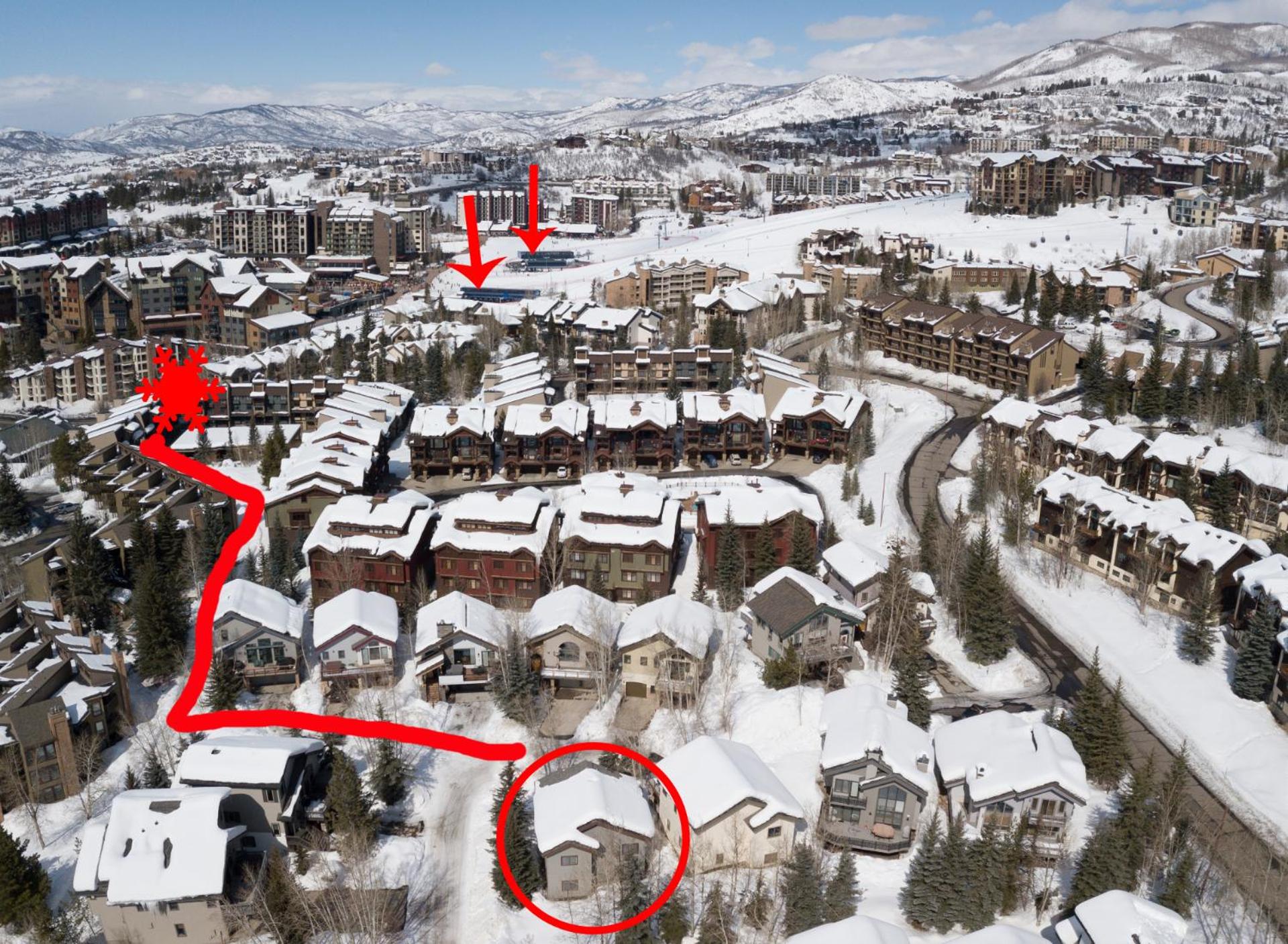 Air Conditioning & Heated Garage, Walking Distance to Steamboat Resort, Single Family Home view 5