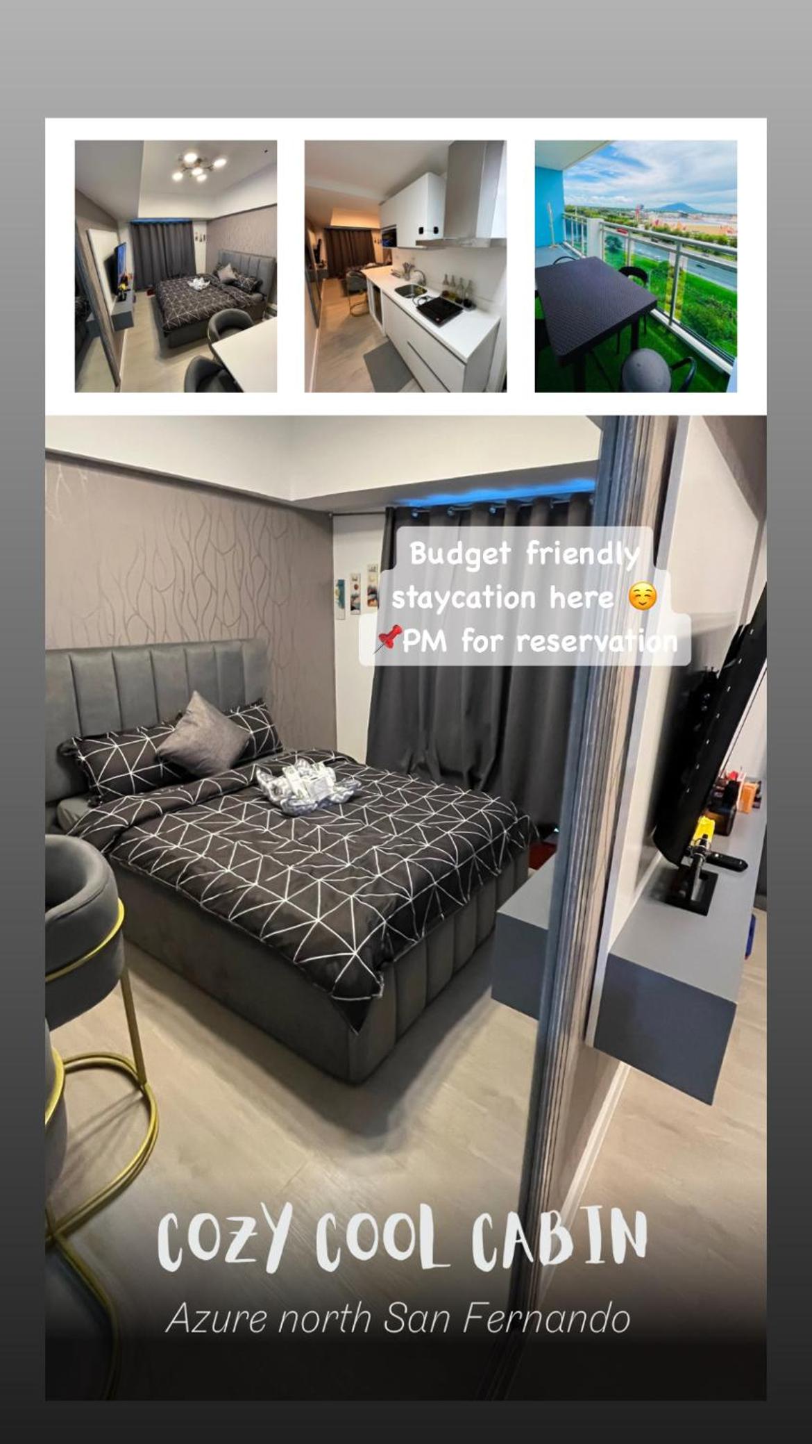 Cozy cool cabin at Azure north San Fernando Pampanga